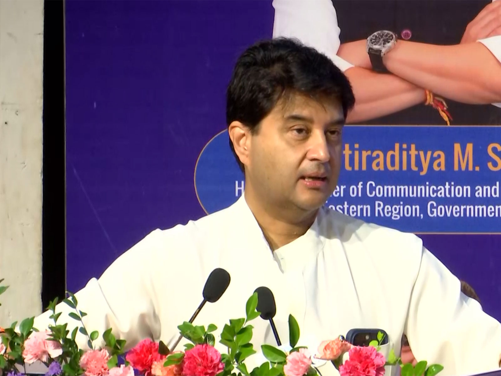 Union Communications Minister Jyotiraditya M Scindia (Photo/ANI)