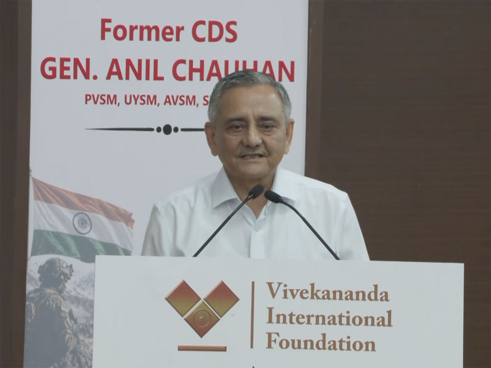 Former CDS General Anil Chauhan (Photo/ANI)  