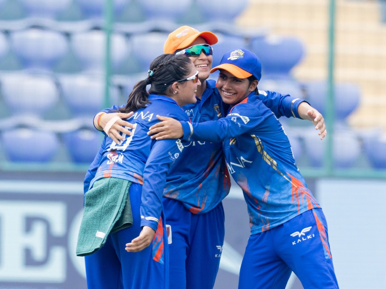 North Delhi Strikers players celebrating after a wicket in Women's DPL 2026. (Photo: DPL)