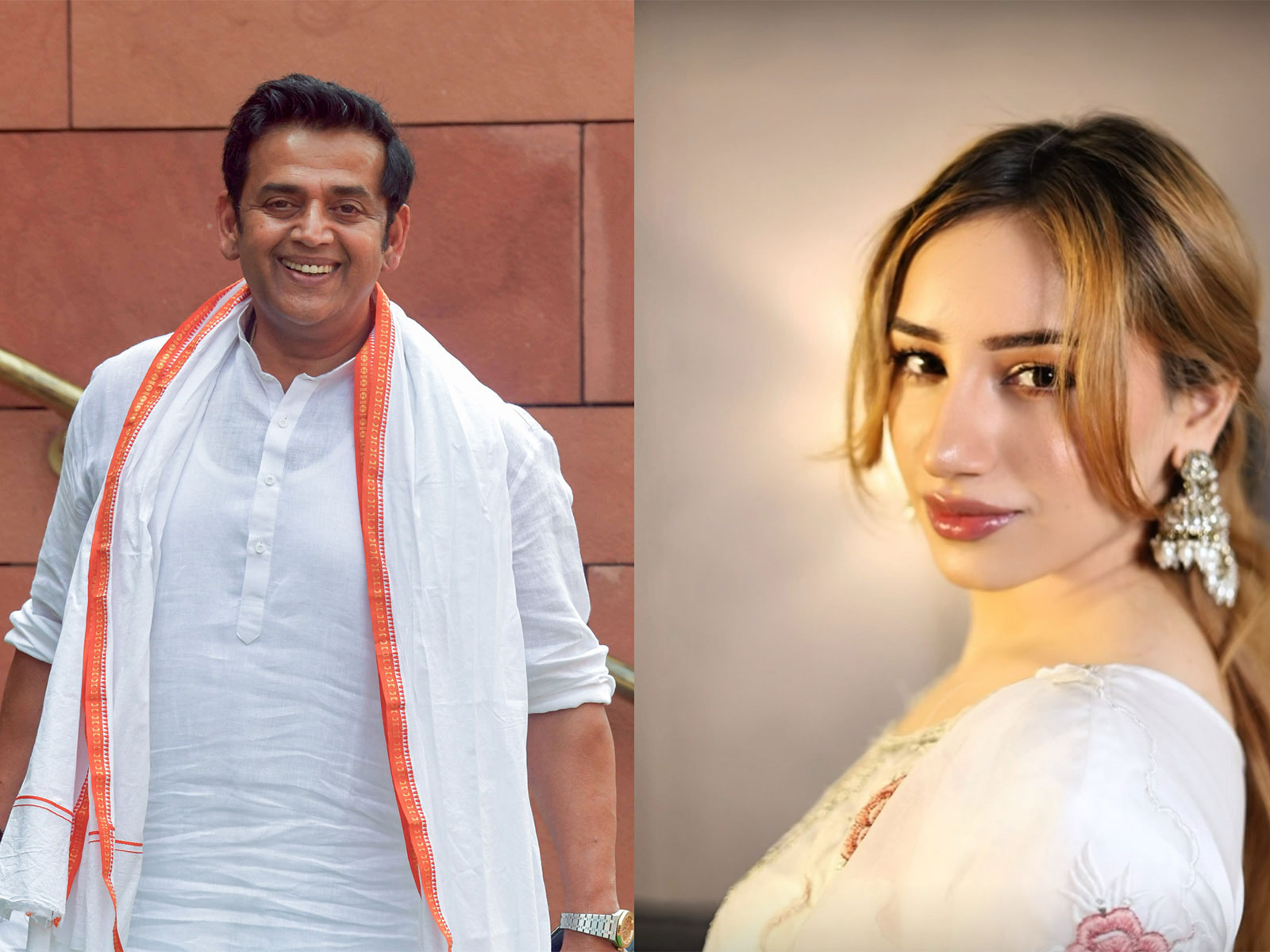 'Gucci' singer Aroob Khan reacts to Ravi Kishan viral moves (Photo/ANI/Instagram@_aroobkhan_)