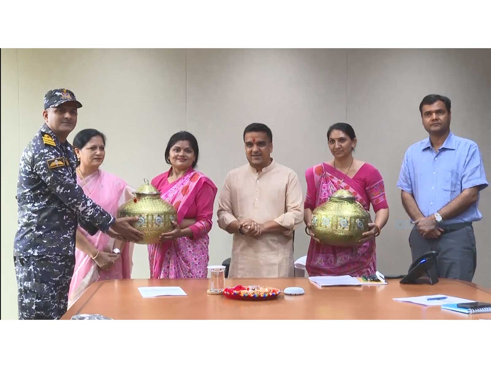 Deputy CM Harsh Sanghavi at the event (Photo/ANI)