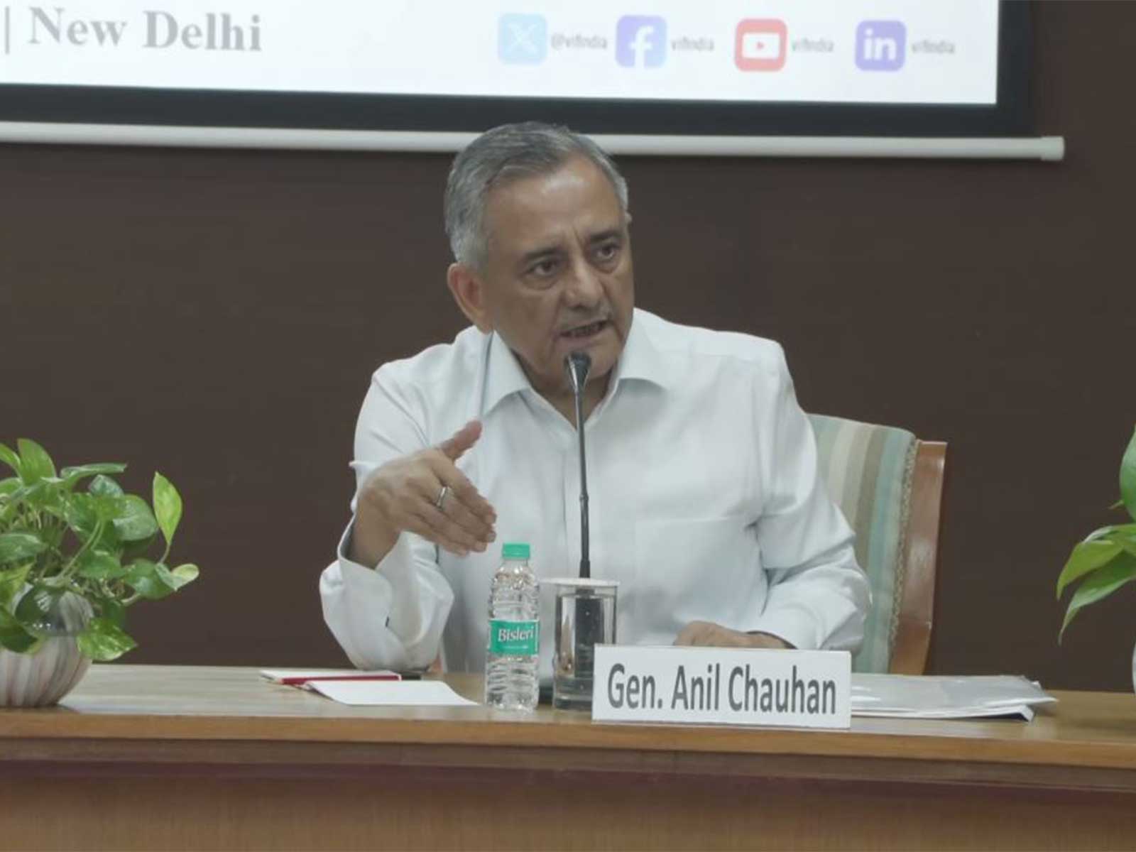 Former CDS General Anil Chauhan (Photo/ANI)