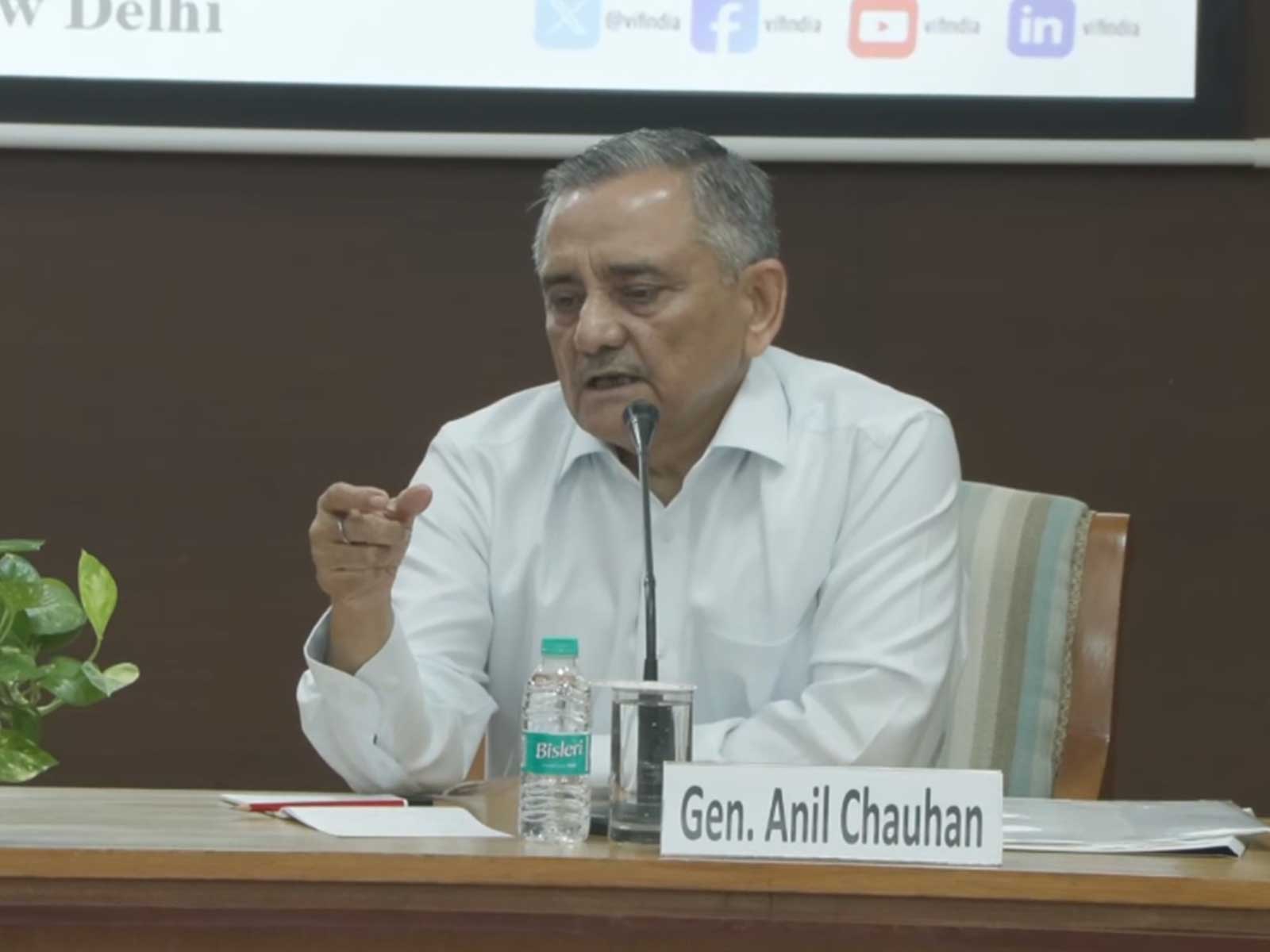 Former Chief of Defence Staff General Anil Chauhan (Photo/ANI)