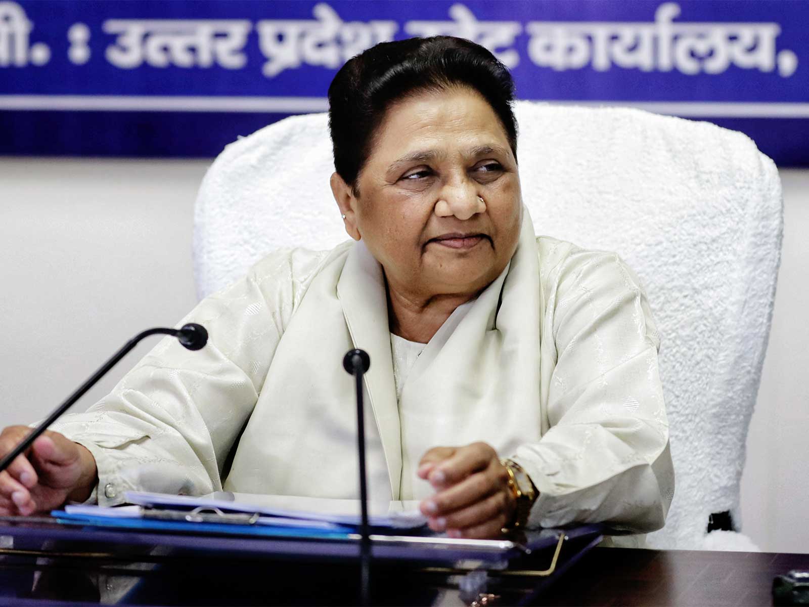  Bahujan Samaj Party Chief, Mayawati (File Photo/ANI)