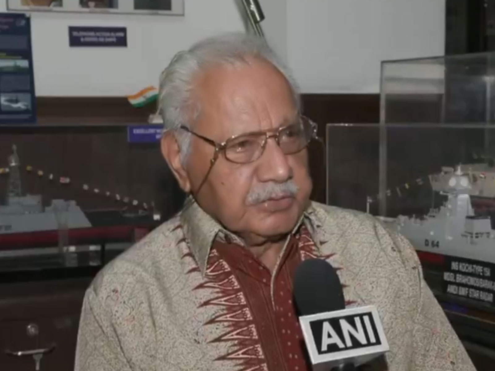 Former Director of Naval Operations and Intelligence, Commodore Ranjit Rai (Retd.) (Photo/ANI)