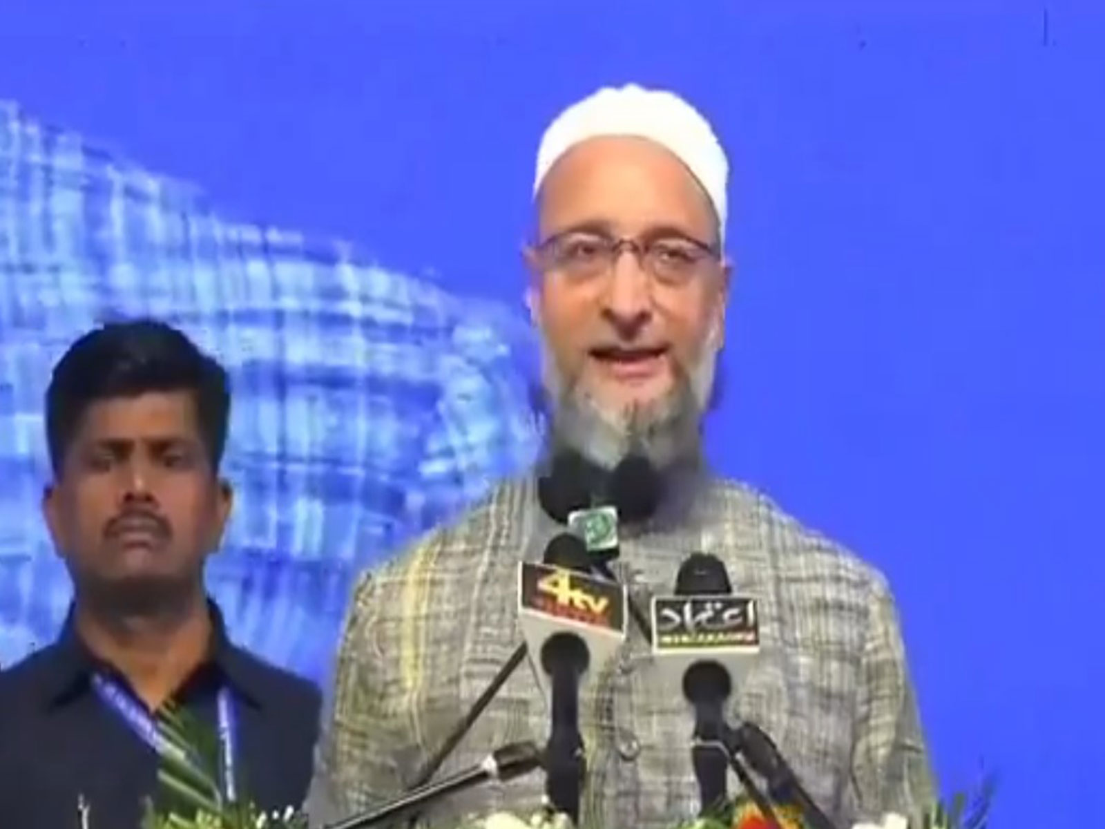 All India Majlis-e-Ittehadul Muslimeen (AIMIM) President Asaduddin Owaisi (Photo/ANI)