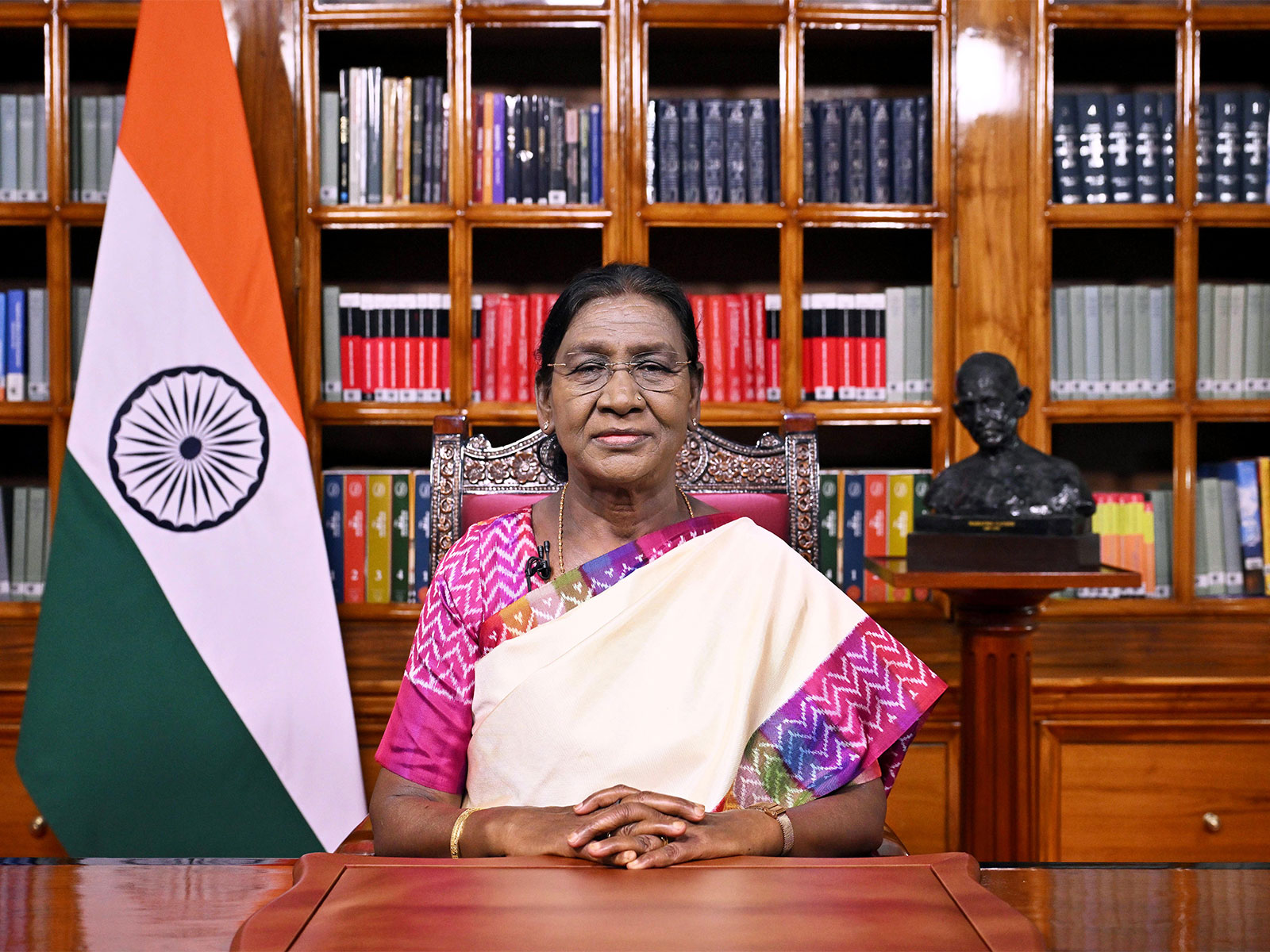 President Droupadi Murmu (Photo/ANI)