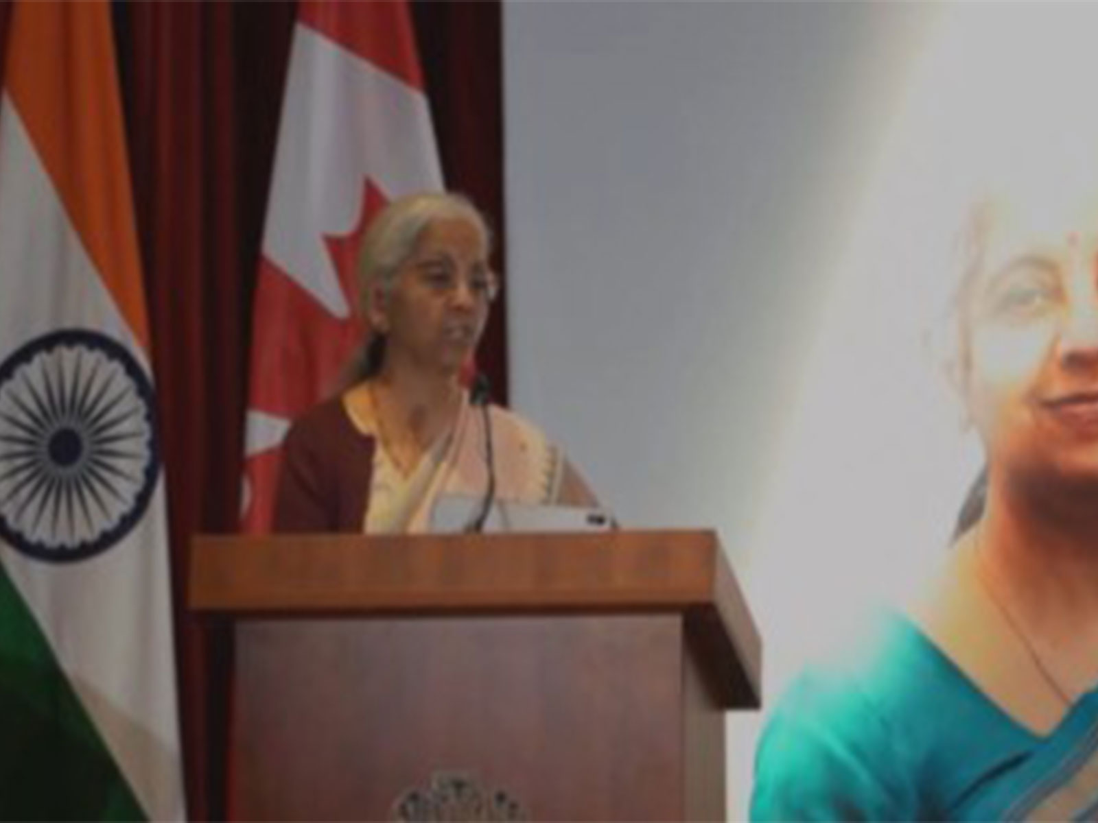 FM Nirmala Sitharman in Canada (Photo/X_@nsitharamanoffc)