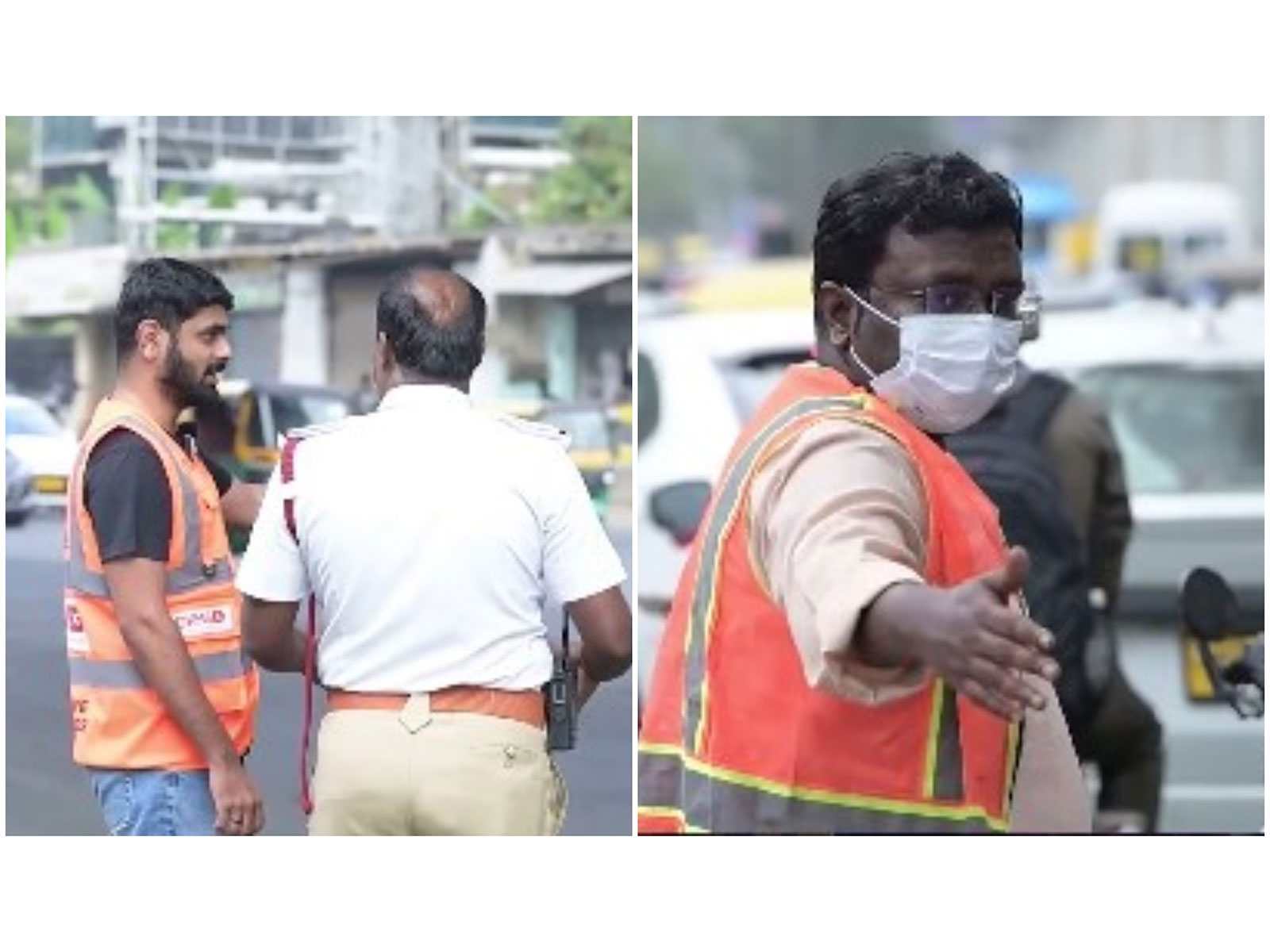 Cop for a day initiative (Photo/x/@blrcitytraffic)