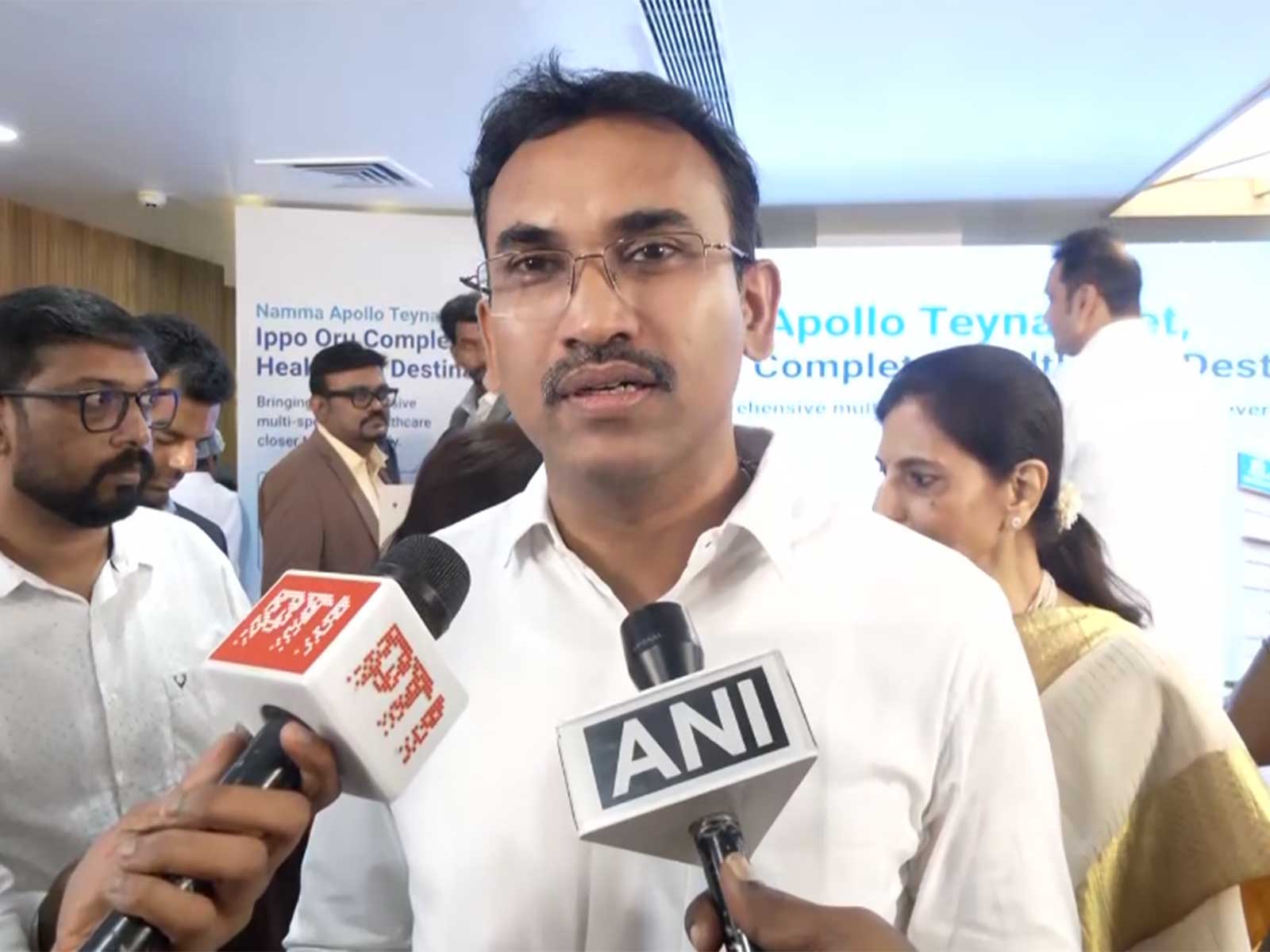 Tamil Nadu Health Minister KG Arunraj (Photo/ANI)