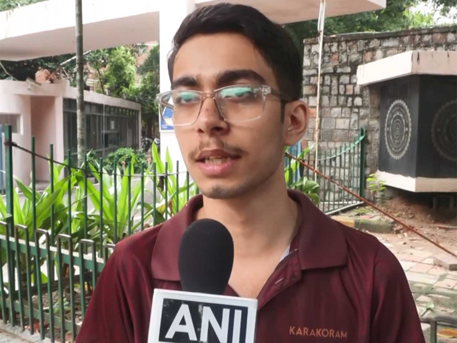 Saksham, student at IIT Delhi (Photo/ANI)
