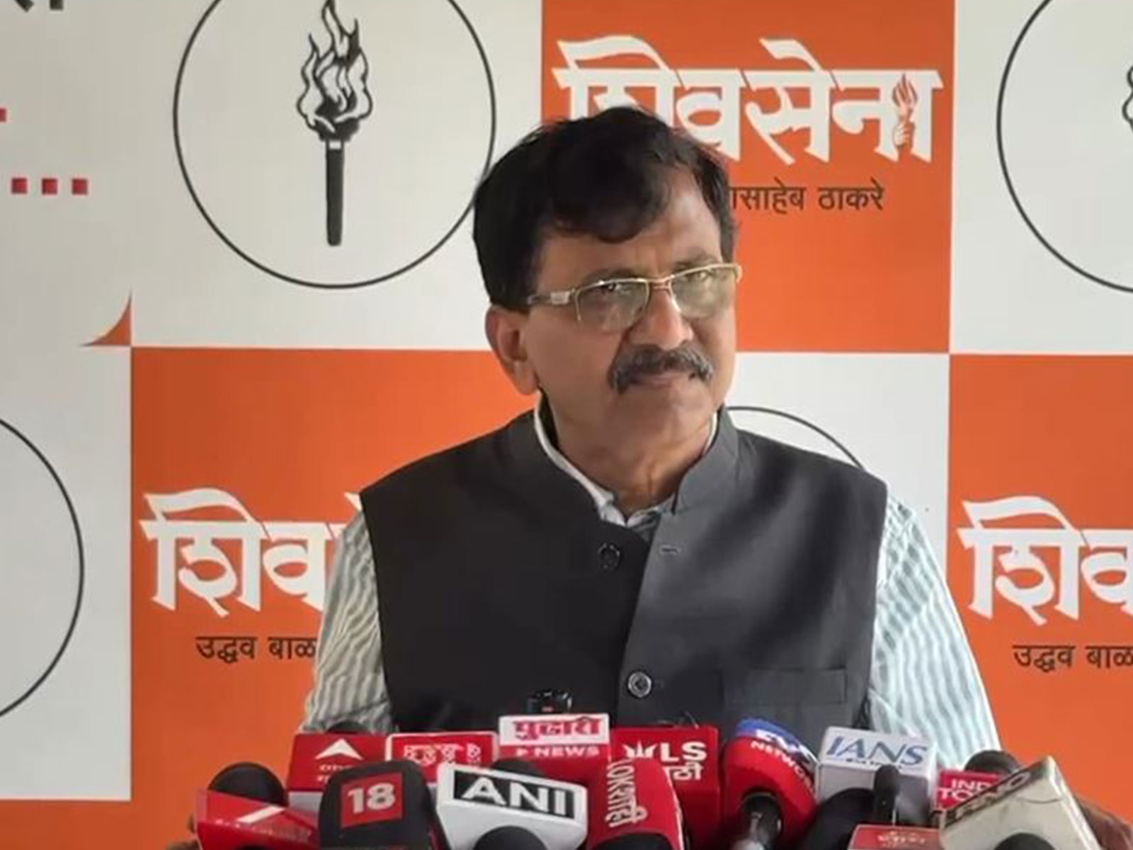 Shiv Sena (UBT) MP Sanjay Raut (Photo/ANI)
