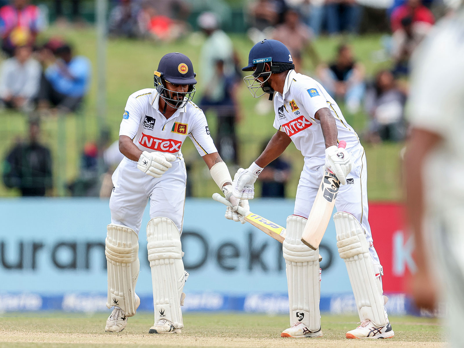 Sri Lanka's Pasindu Sooriyabandara and Kamindu Mendis (Photo: ANI)