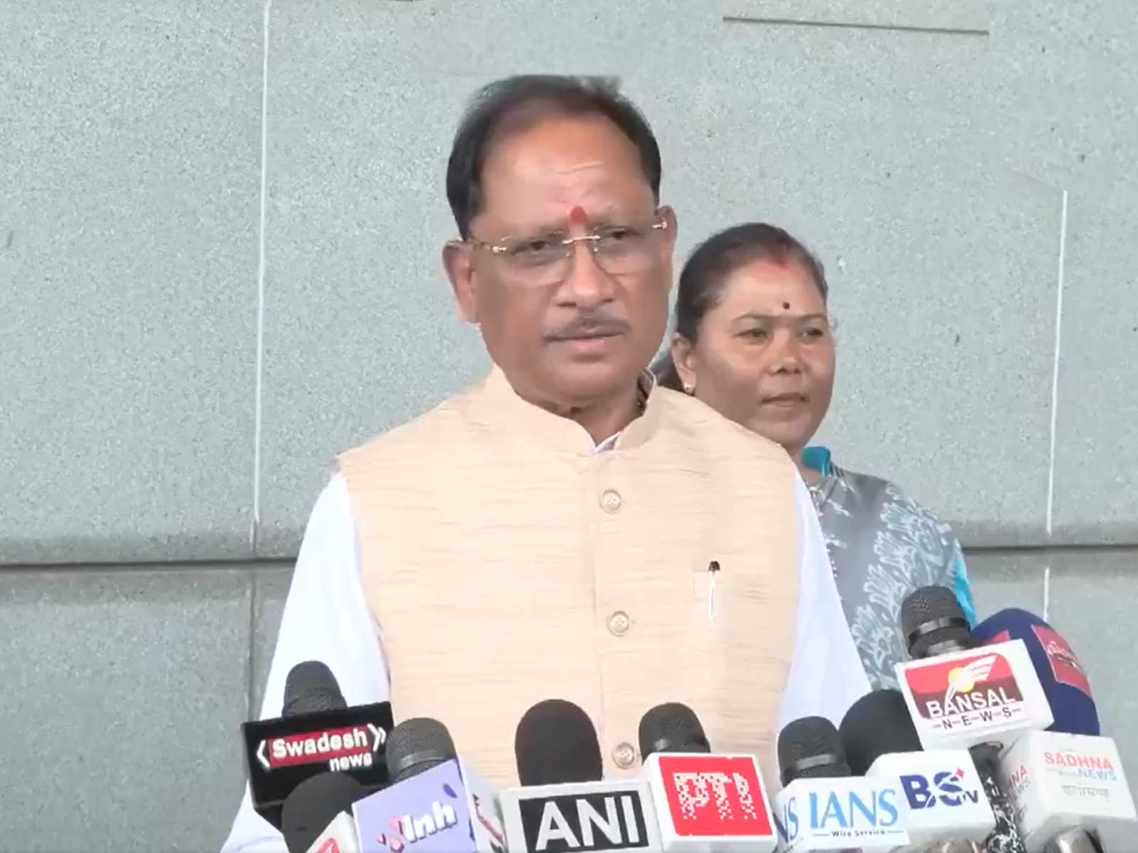 Chhattisgarh Chief Minister Vishnu Deo Sai (Photo/ANI)
