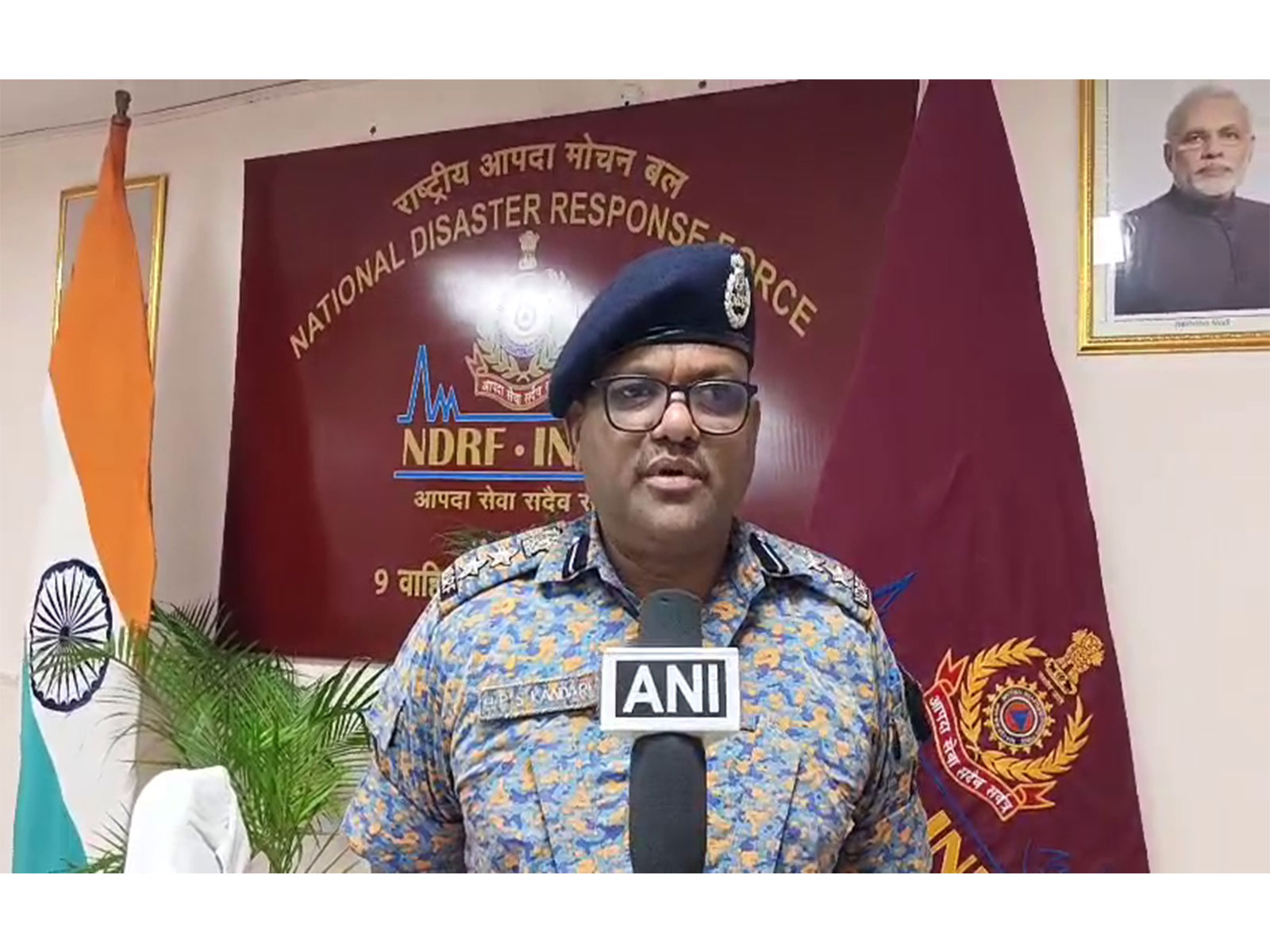 NDRF Commandant Hitender Pal Singh Kandari (Photo/ANI)