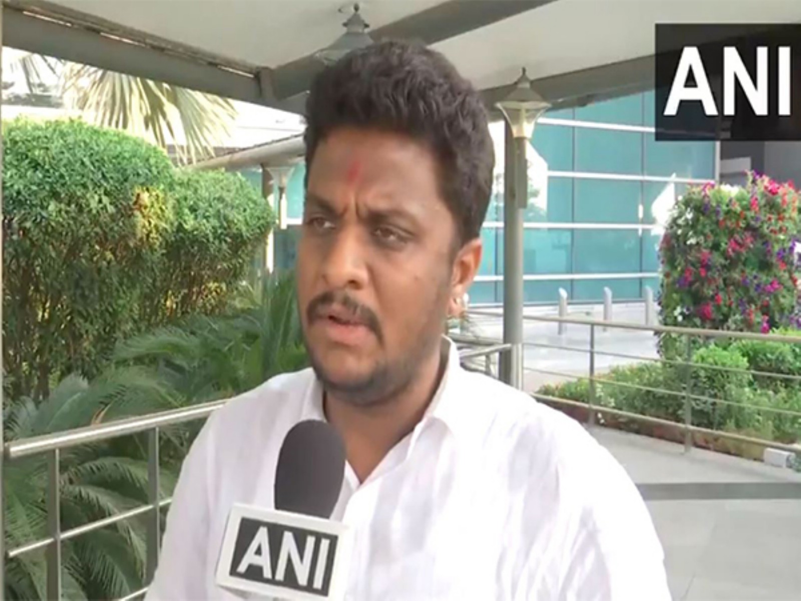 Congress MP Shreyas Patel (Photo/ANI)