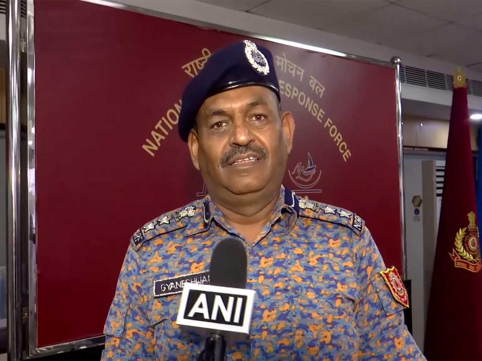 NDRF Commandant Gyaneshwar Singh (Photo/ANI)
