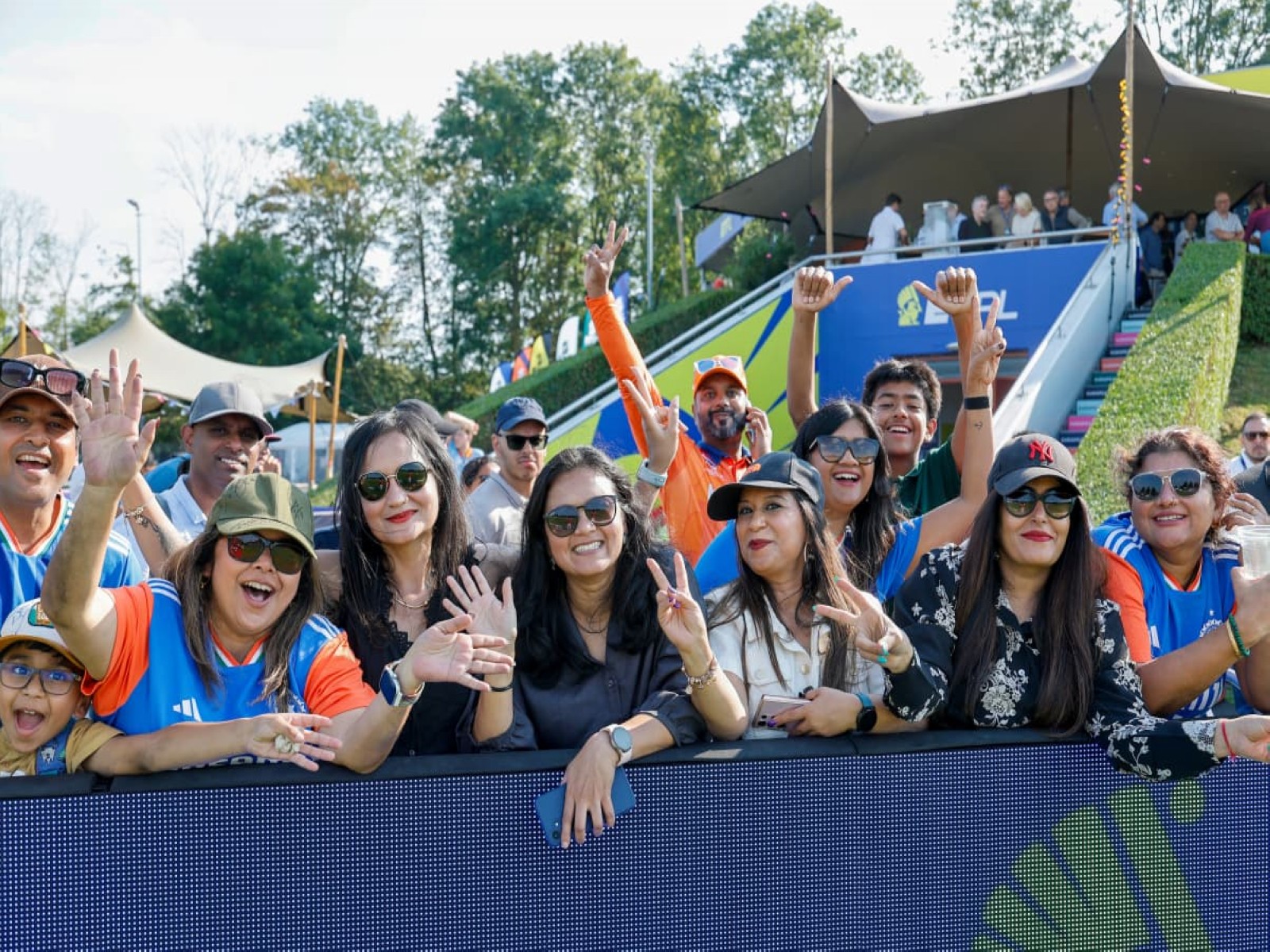 Fans attending opening match between Amsterdam Flames and Rotterdam Dockers at European T20 Premier League (Image: ETPL)