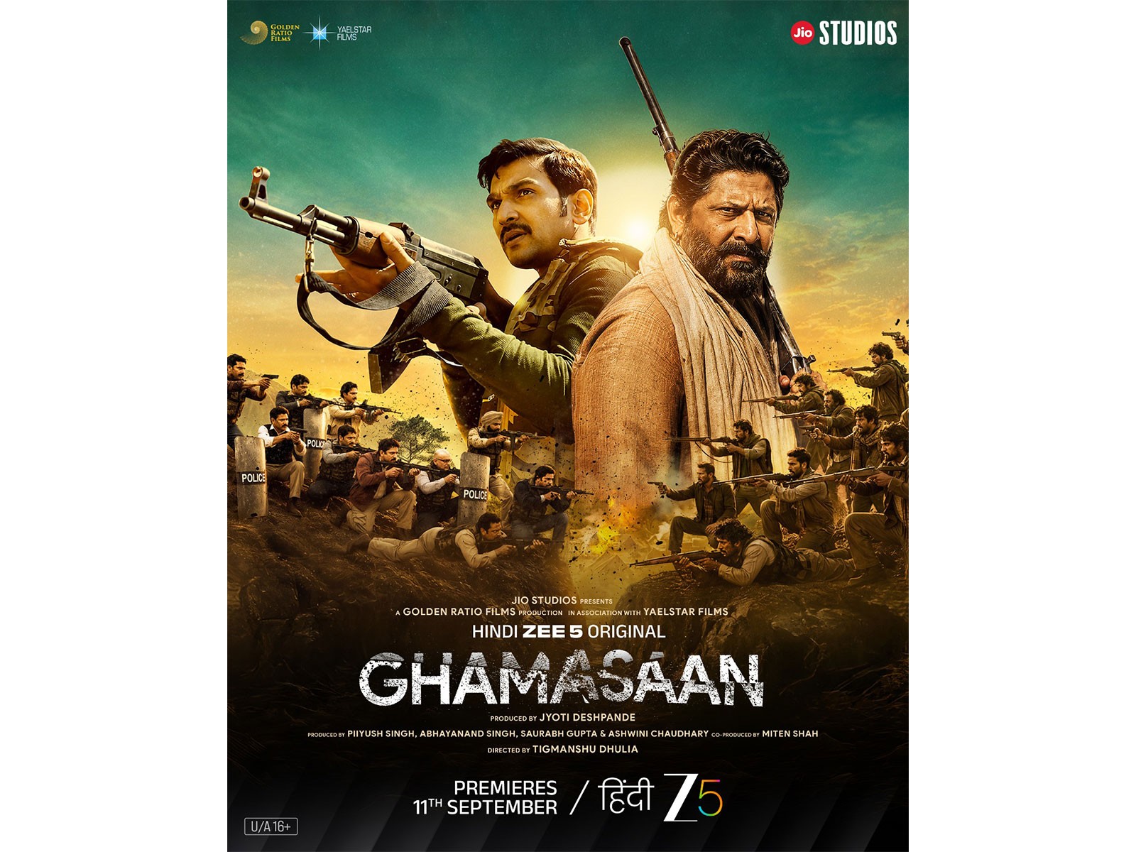 Poster of Ghamasaan (Image source: zee5)