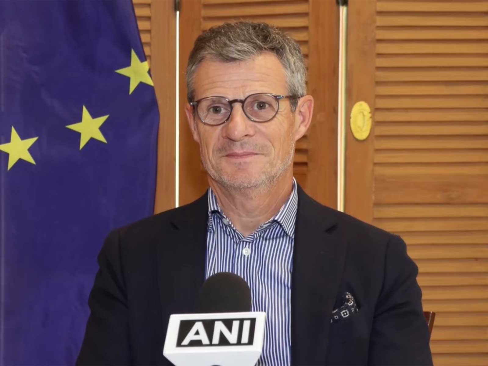 EU Ambassador to India Herve Delphin (Photo/ANI)