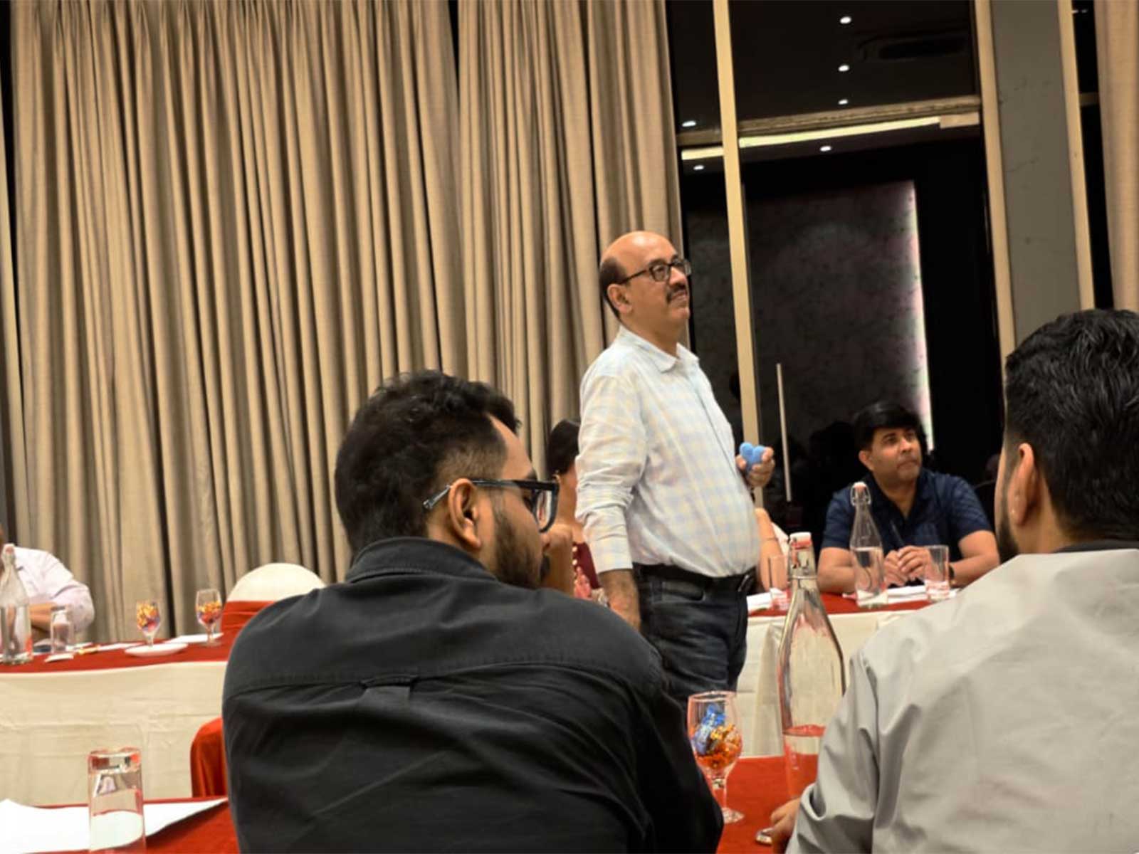 Influencers and content creators participate in the "Creative Voices: A Meetup" (Photo/ANI)