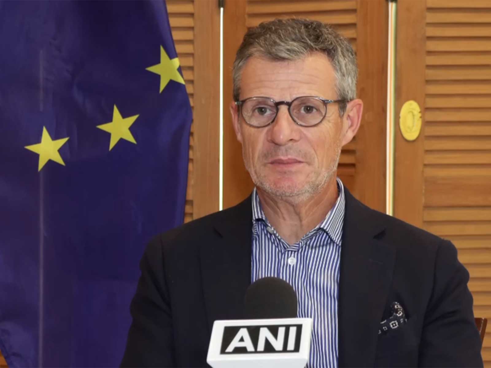  European Union Ambassador to India Herve Delphin (Photo/ANI)