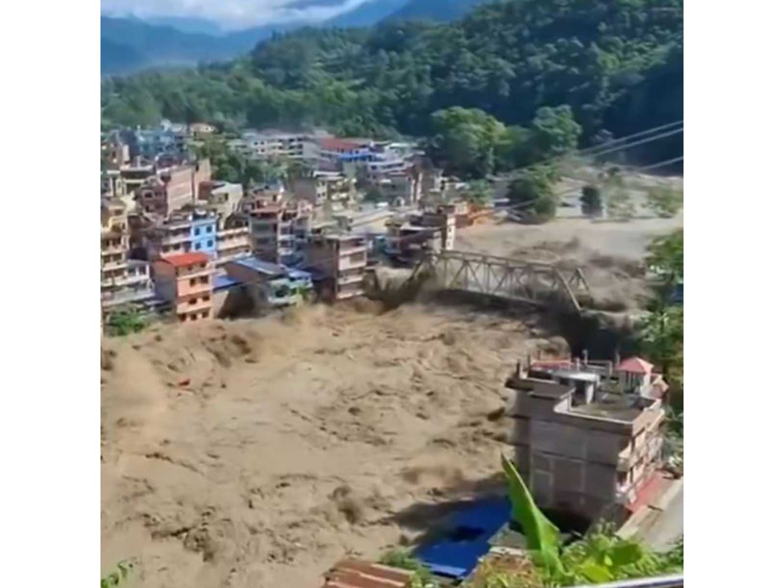 Visuals from Nepal's Rasuwa (Photo/@NepalPoliceHQ)
