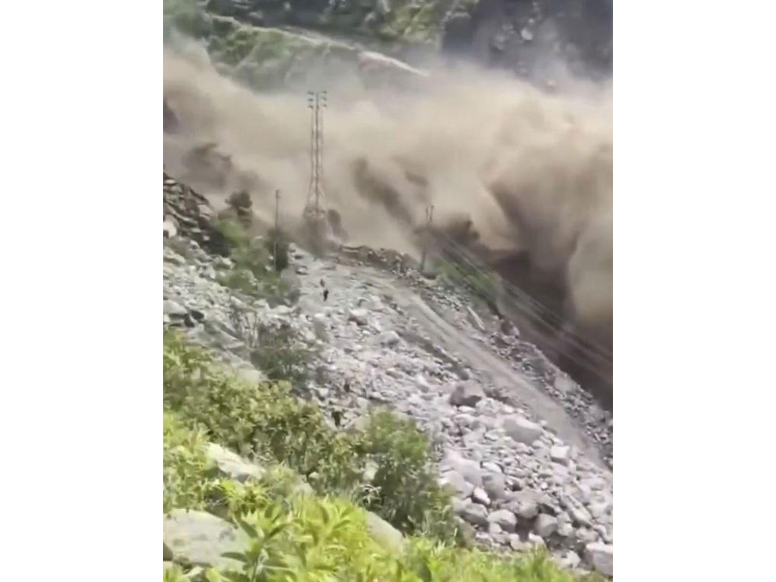 Visuals of the impact of the flood in Nepal (Photo/@NepaliArmyHQ)