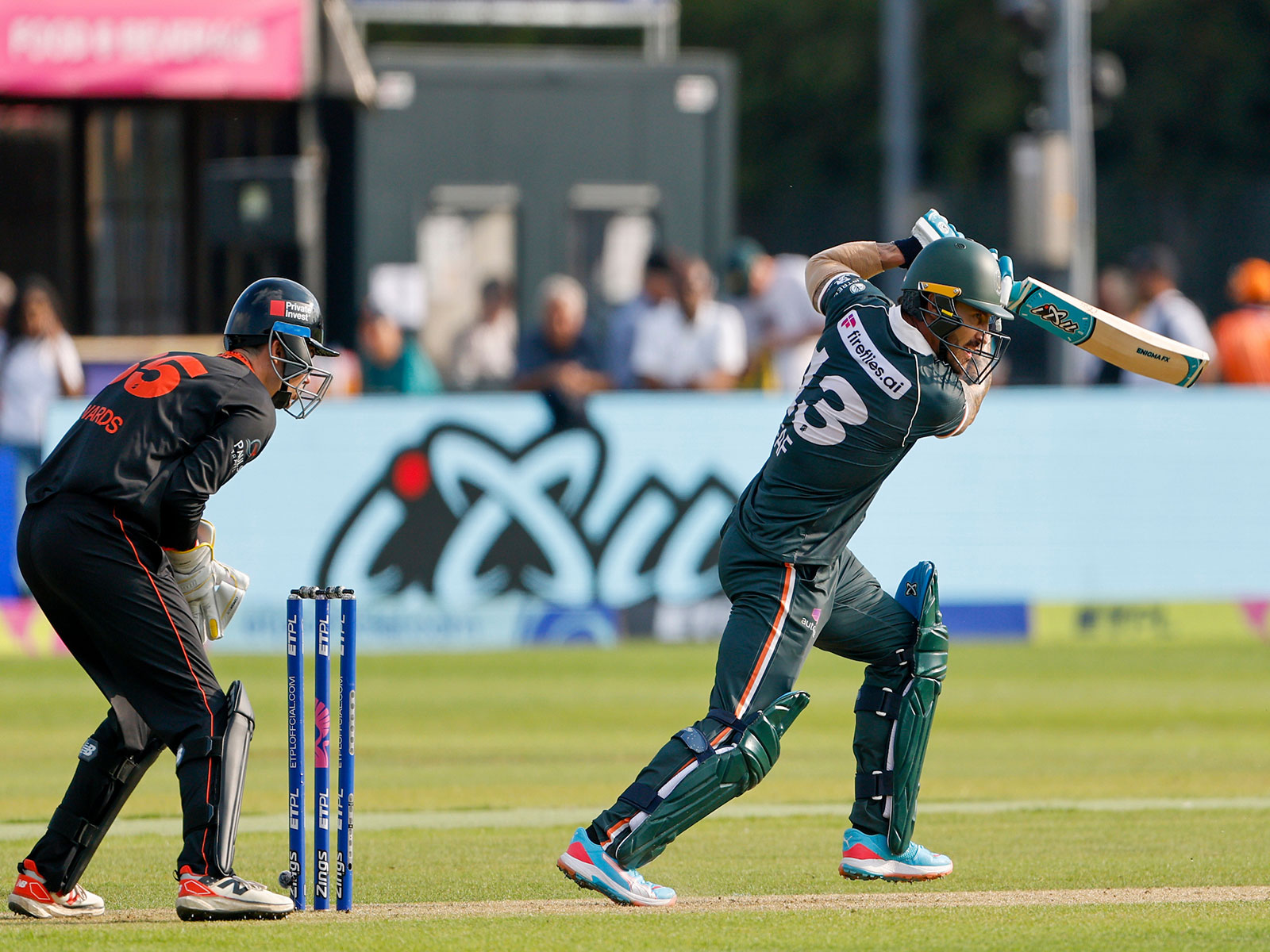 Faf Du Plessis in action. (Photo: ETPL)