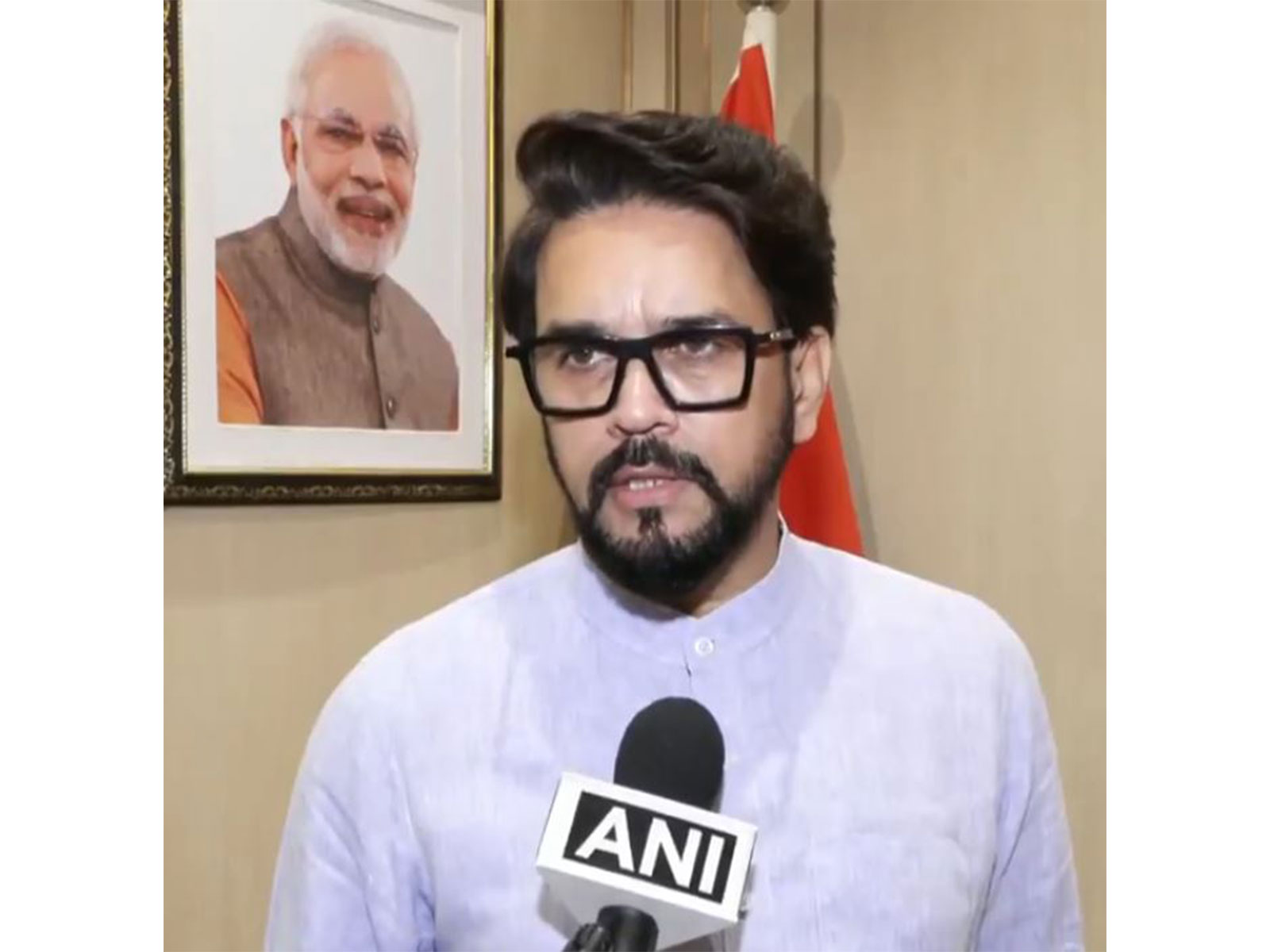 BJP MP Anurag Thakur (Photo/ANI)