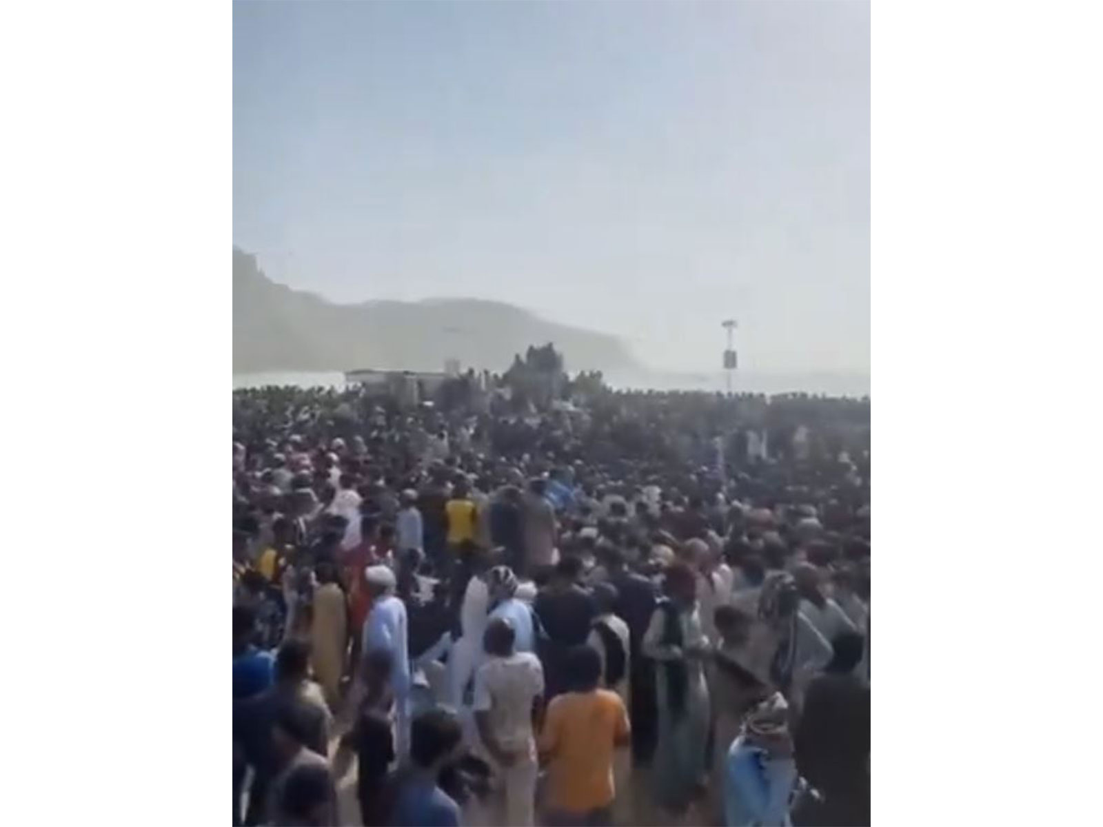 A Baloch protest rally (Photo/ Source: @BalochYakjehtiC)