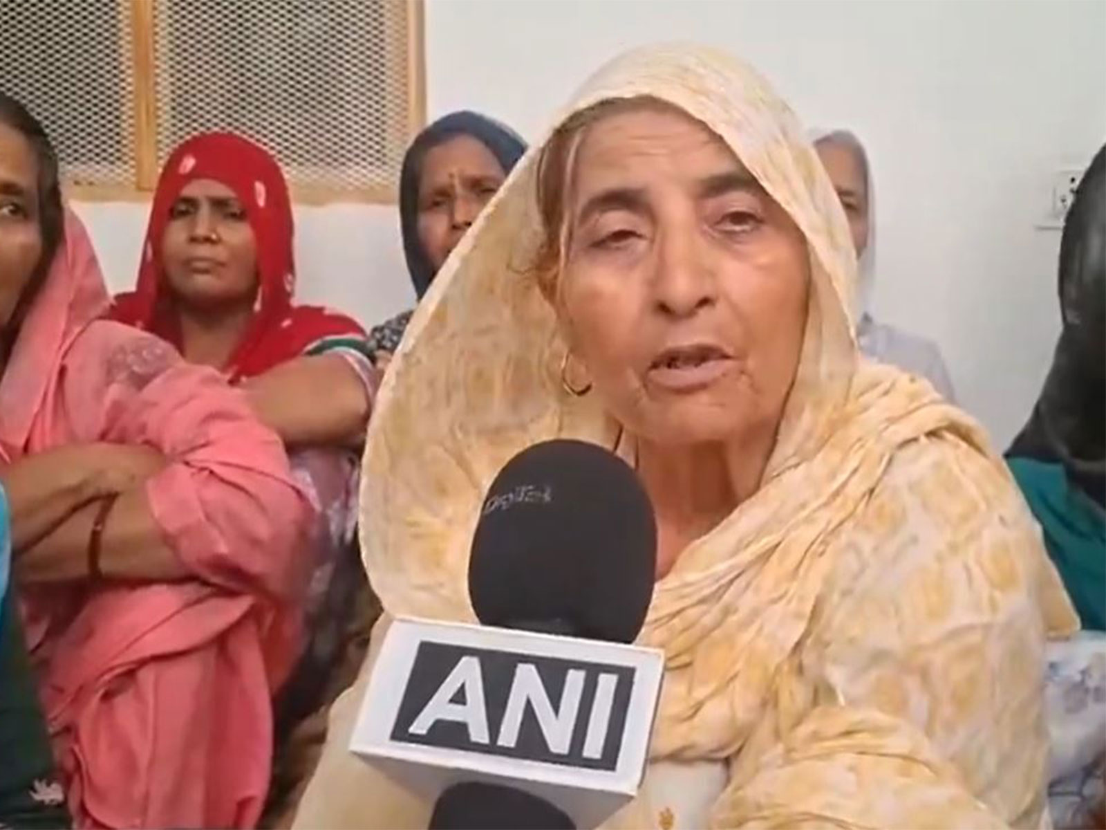 Haryanvi singer and actor Ankit Baliyan's Mother (Photo/ANI)