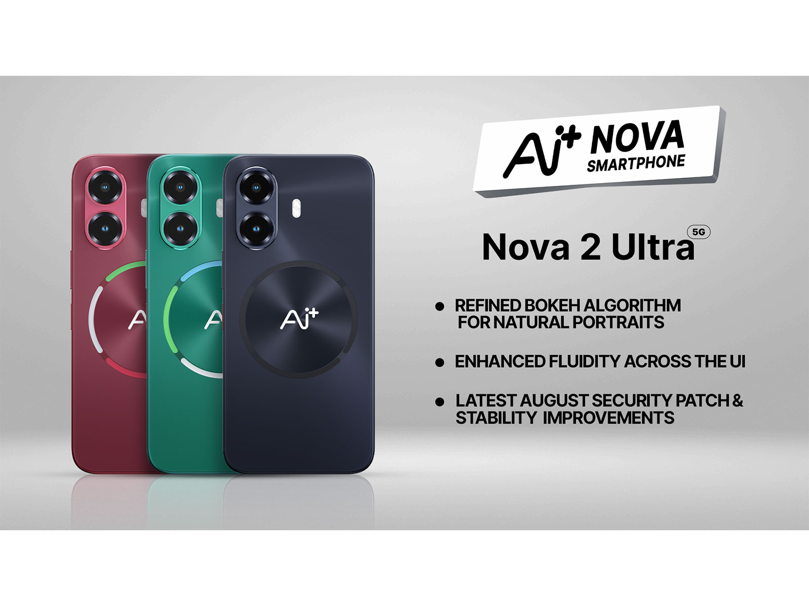 Ai+ Nova 2 Ultra gets a new software update, bringing enhancements across camera experience, performance and security