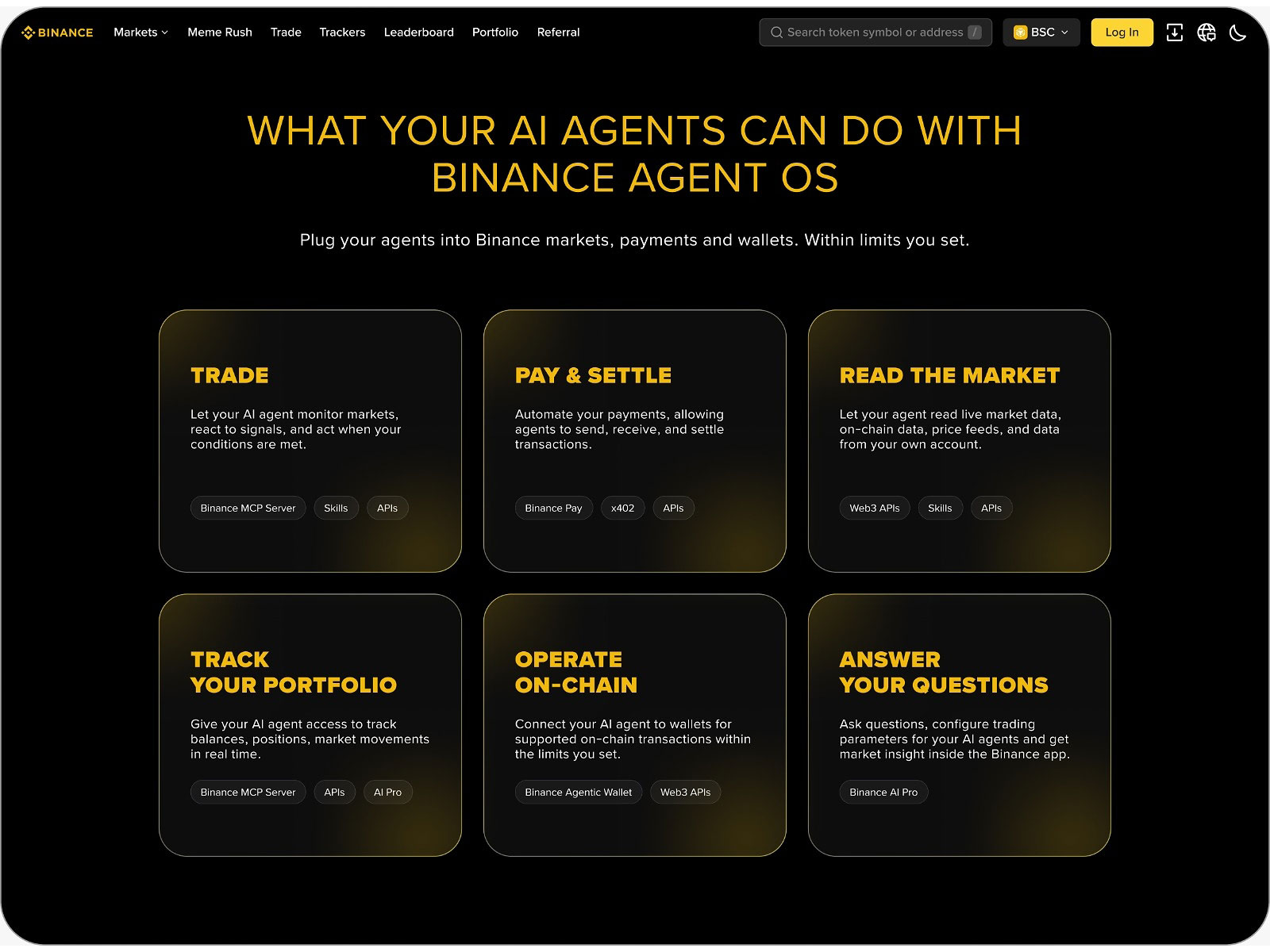 Binance Introduces Agent OS to Connect AI Applications to Financial Infrastructure