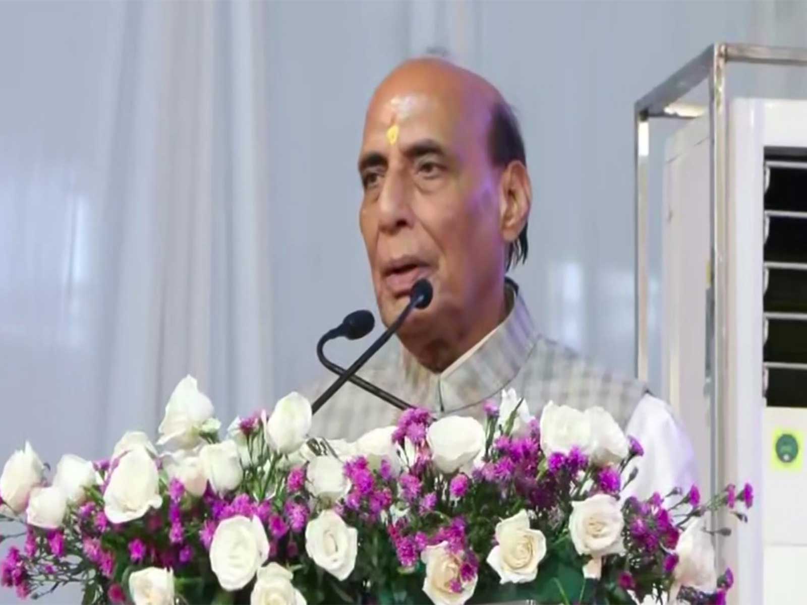 Defence Minister Rajnath Singh (Photo/@rajnathsingh/X)
