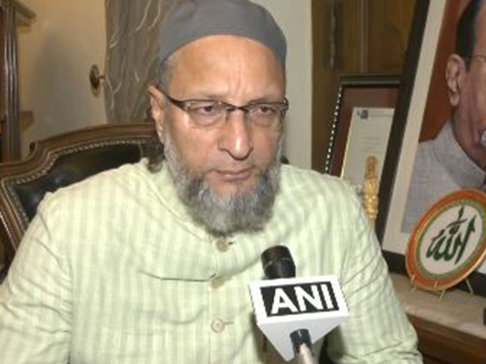 AIMIM president Asaduddin Owaisi (Photo/ANI)