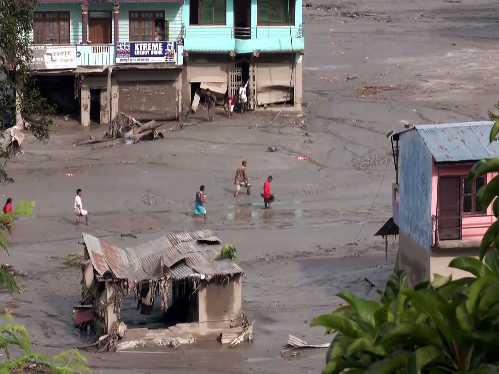 Flash flood ravages Nepal (Photo/ANI)