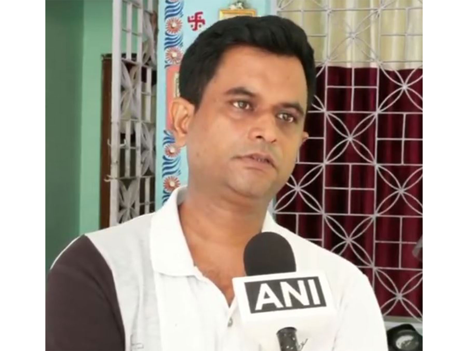 Swarup Mohapatra, brother of one of the people stranded in Nepal (Photo/ANI)