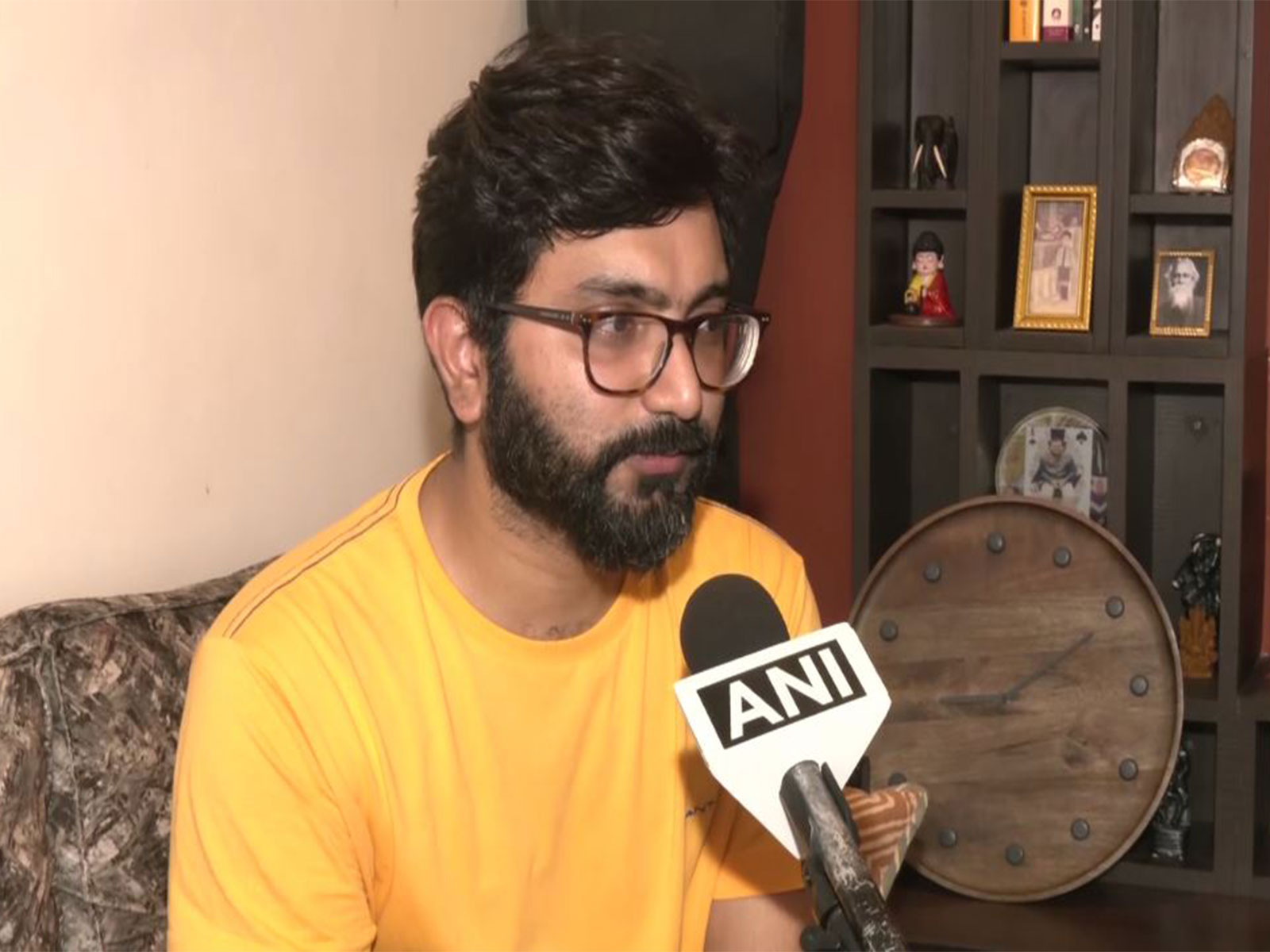 A local from Kolkata, Sunit Bhattacharya (Photo/ANI)