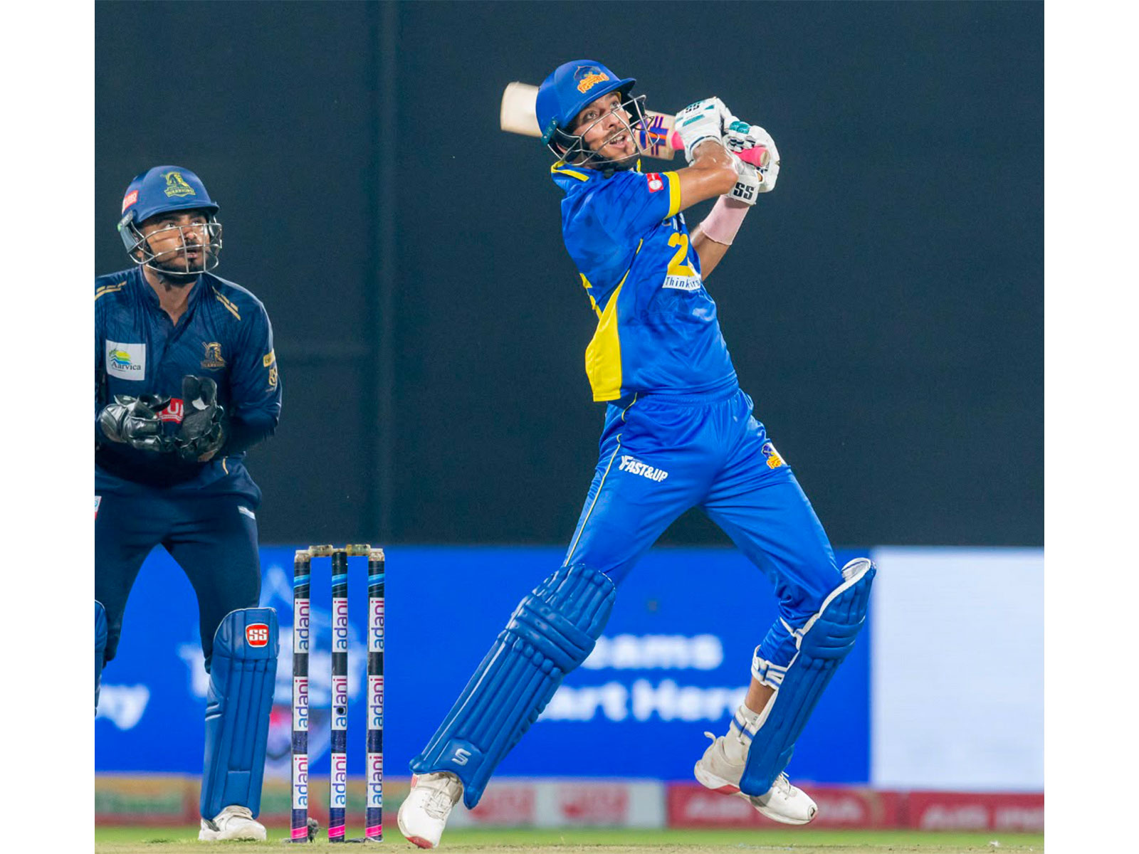 Purani Dilli 6 batter in action. (Photo/DPL) 