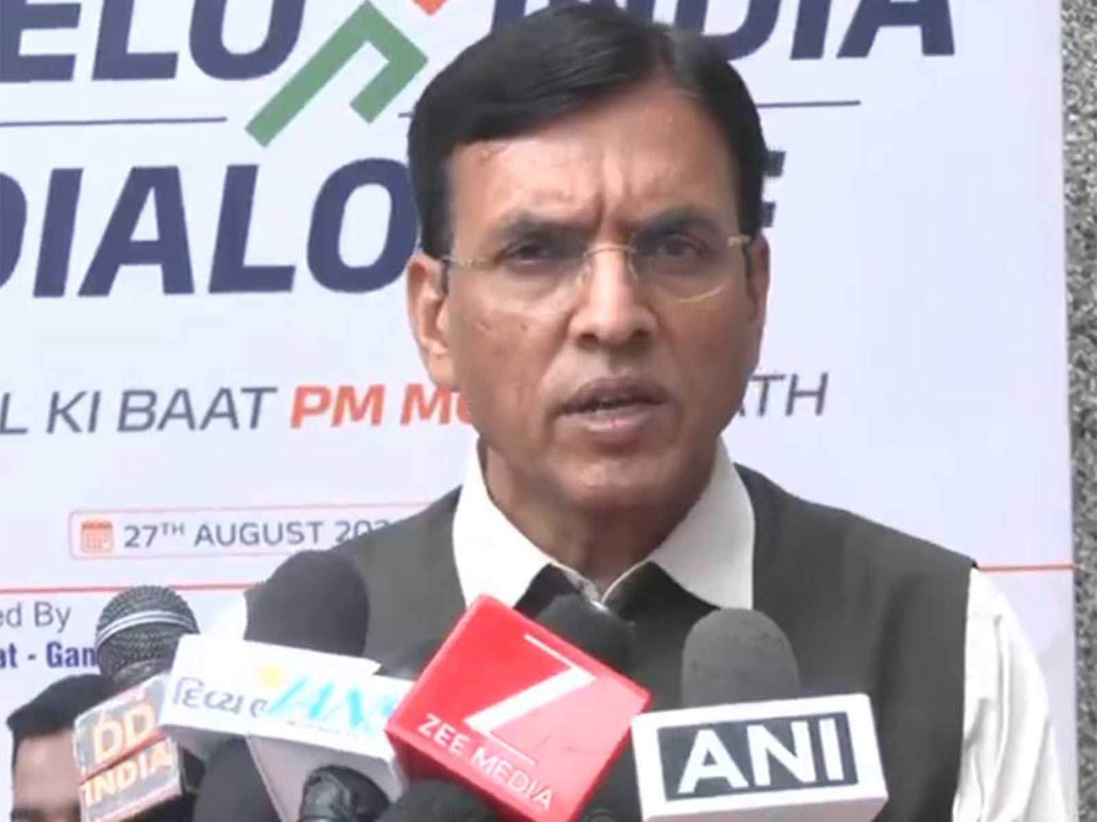 Union Sports Minister Mansukh Mandaviya. (Photo/ANI) 