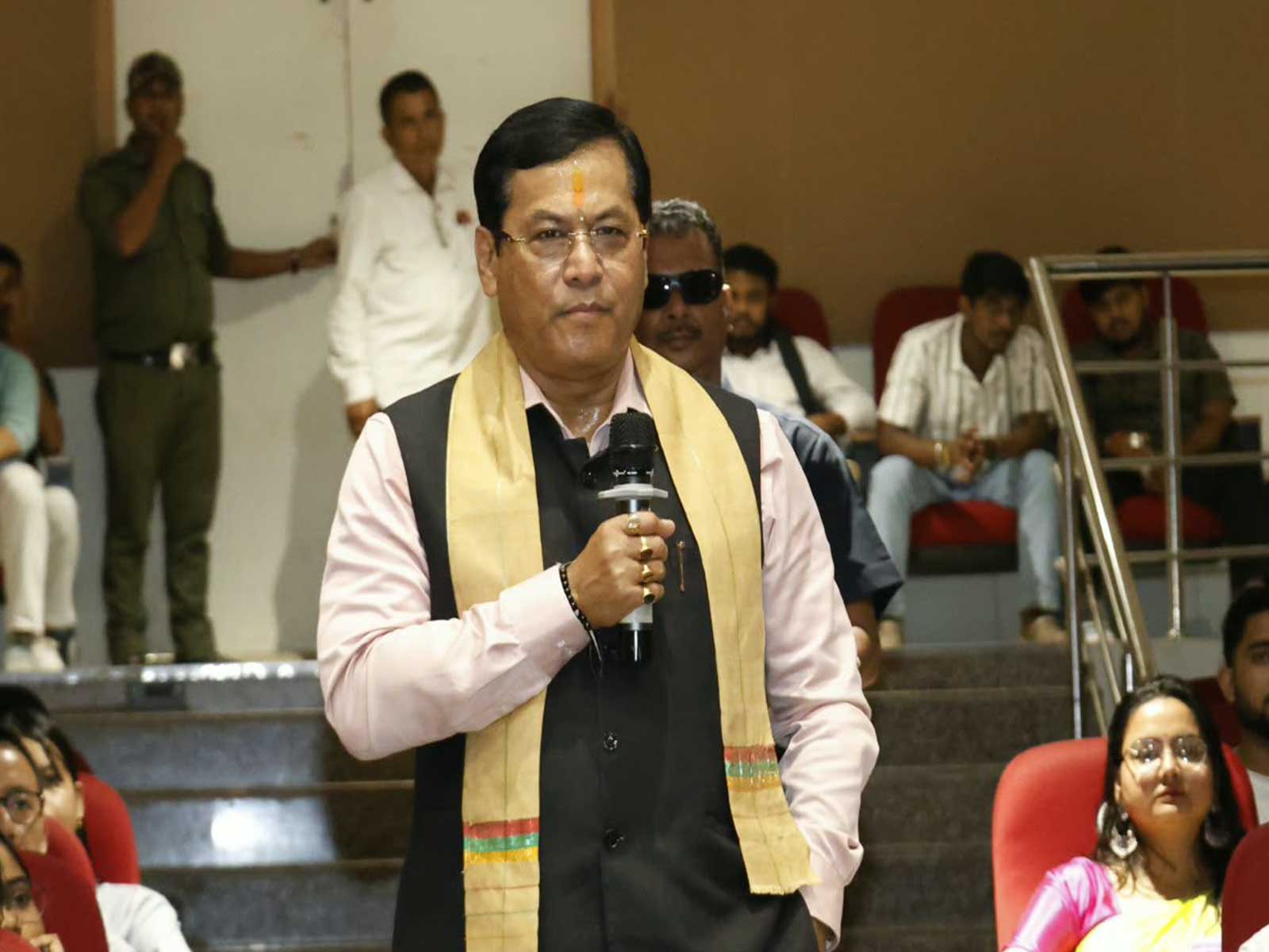 Union Minister for Ports, Shipping and Waterways Sarbananda Sonowal (Photo/MinistryofPorts,ShippingandWaterways)