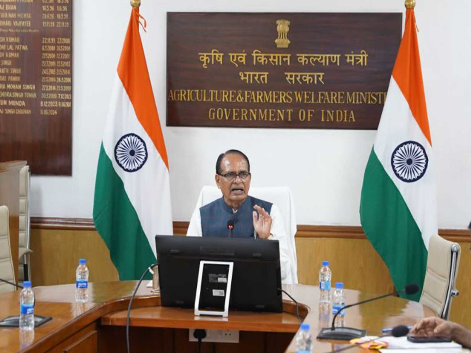 Union Minister for Agriculture and Farmers Welfare Shivraj Singh Chouhan (Photo:X/@ChouhanShivraj)
