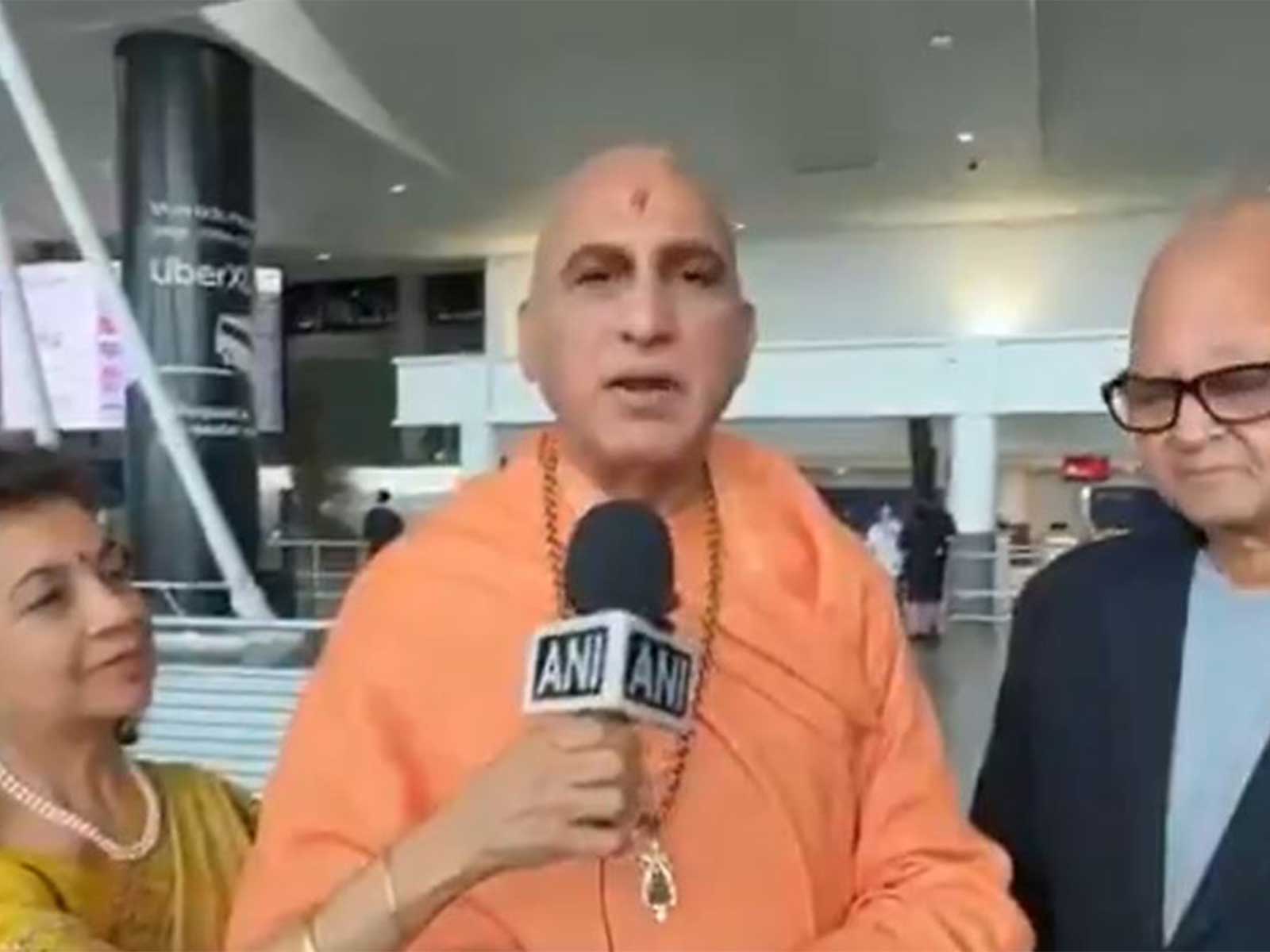 Acharya Mahamandaleshwar Shri Swami Avdheshanand Giri Ji Maharaj (Photo/ANI)