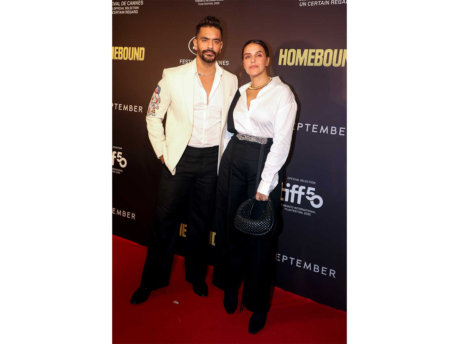Angad Bedi, Neha Dhupia (File photo/ANI)