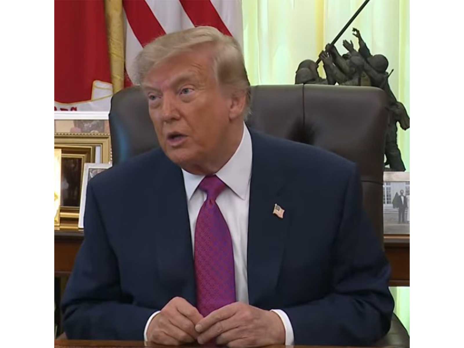 US President Donald Trump (Photo/YouTube/@TheWhiteHouse)