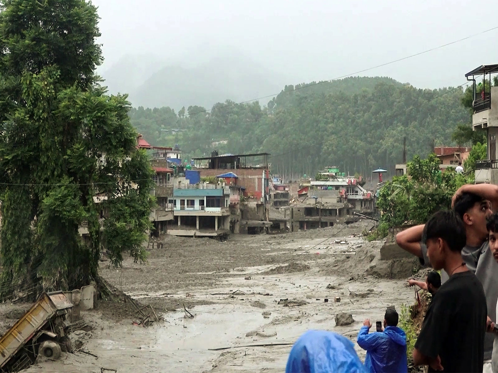 Flash flood ravages Nepal's Nuwakot (Photo/ANI)