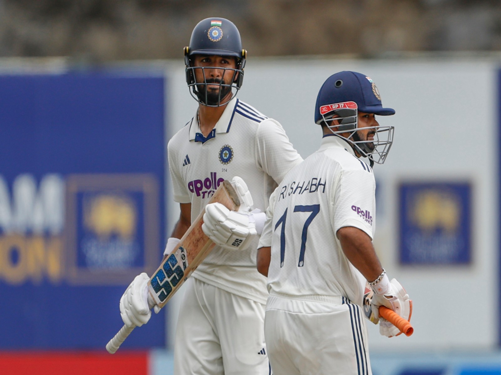 Devdutt Padikkal and Rishabh Pant. (Photo: ANI)