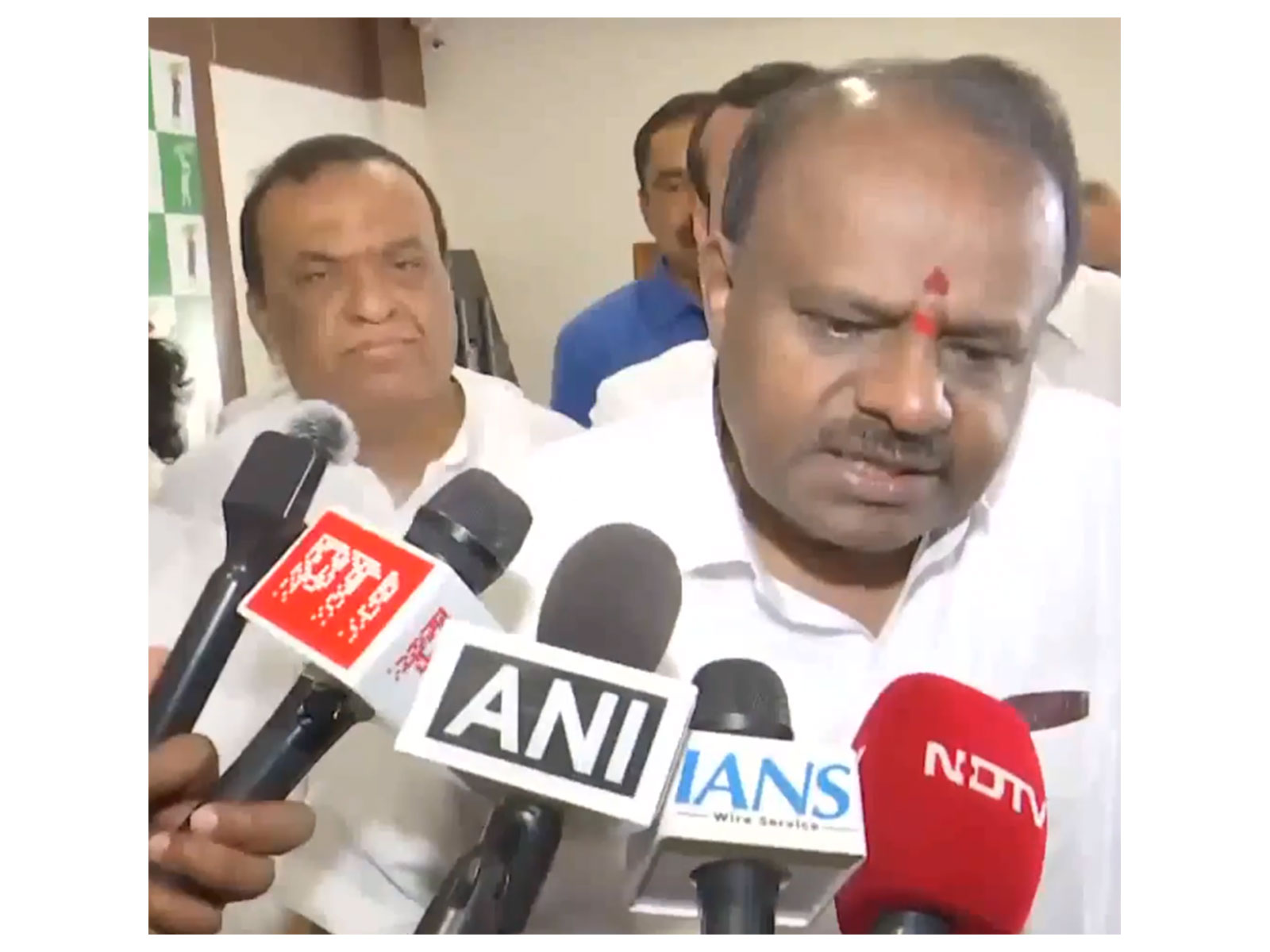  Union Minister H.D. Kumaraswamy (Photo:ANI)
