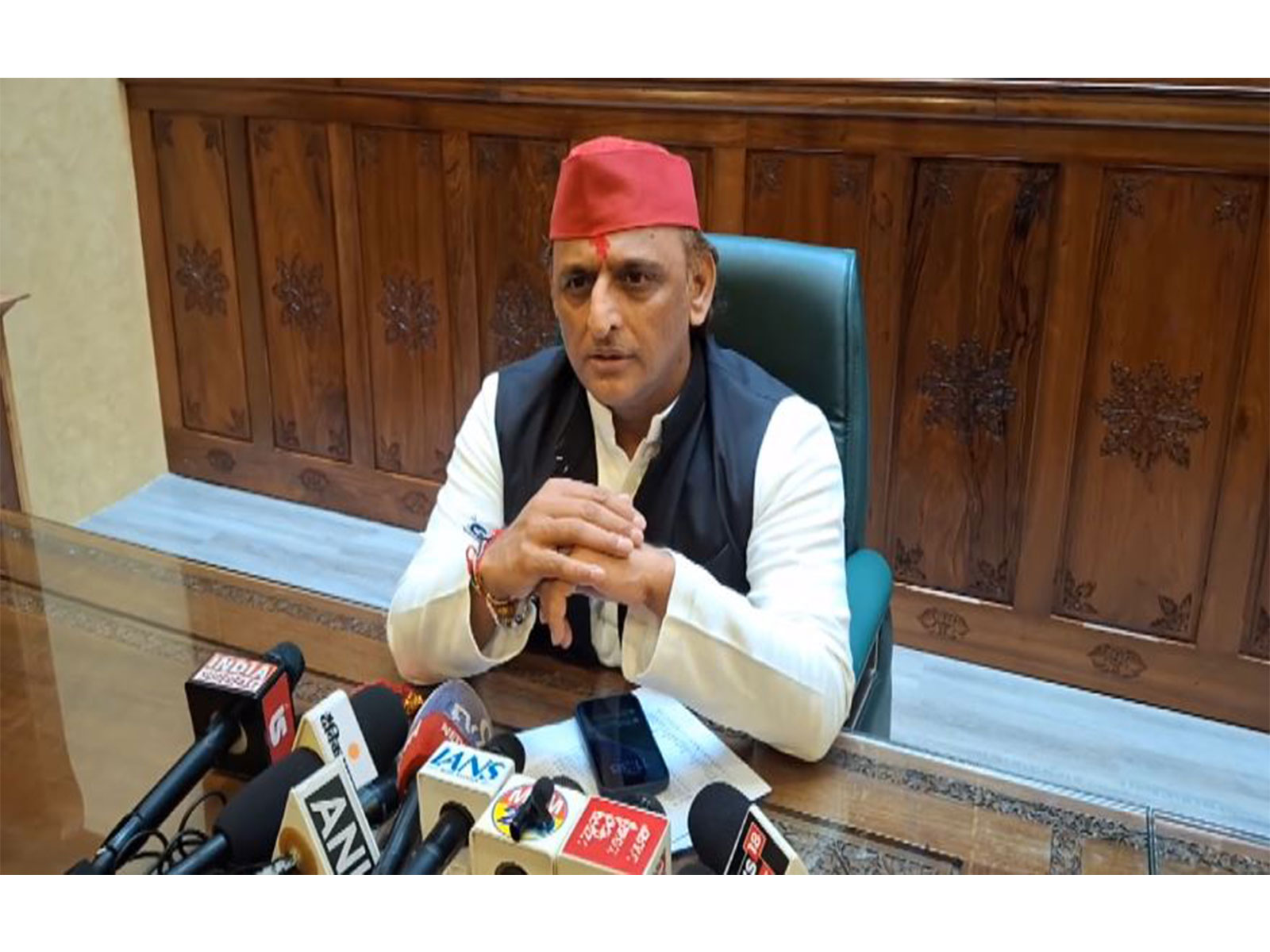 Samajwadi Party chief Akhilesh Yadav (Photo/ANI)